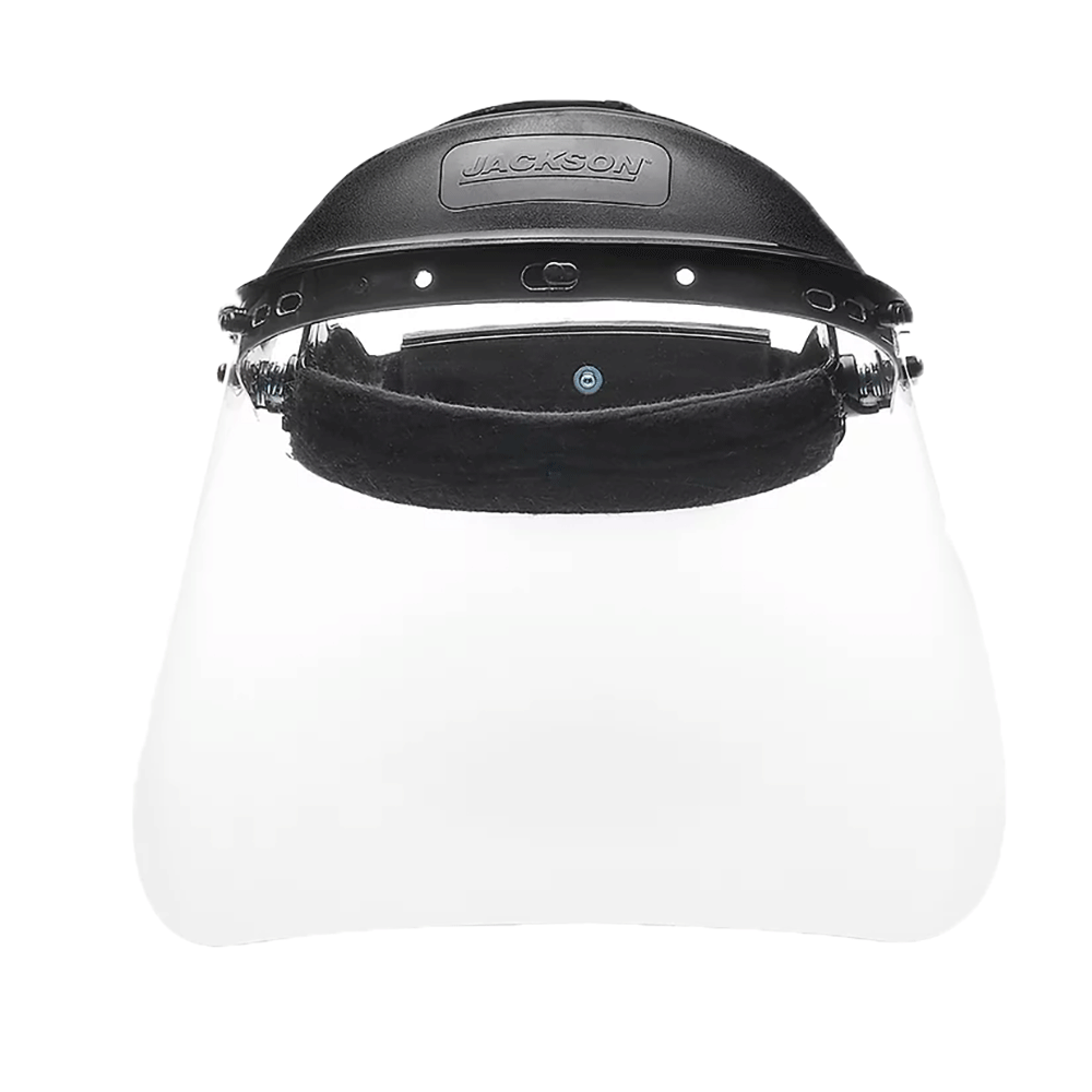 ANTHEM™ Faceshield Kit - Model K Ratcheting Crown with 9" x 15½" x 0.040" thick Acetate window product photo