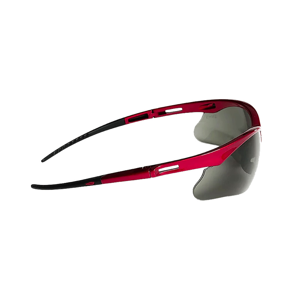 Jackson SG Safety Glasses - Red Frame - Smoke Anti-Scratch Hardcoat Lens product photo