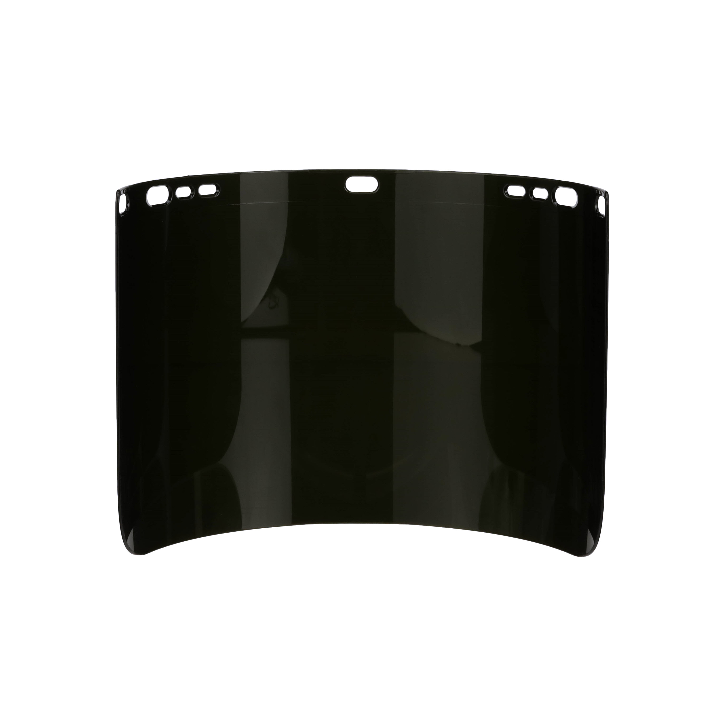 Face Shield Window - Polycarbonate - Molded - Shape B - IRUV 5.0 product photo