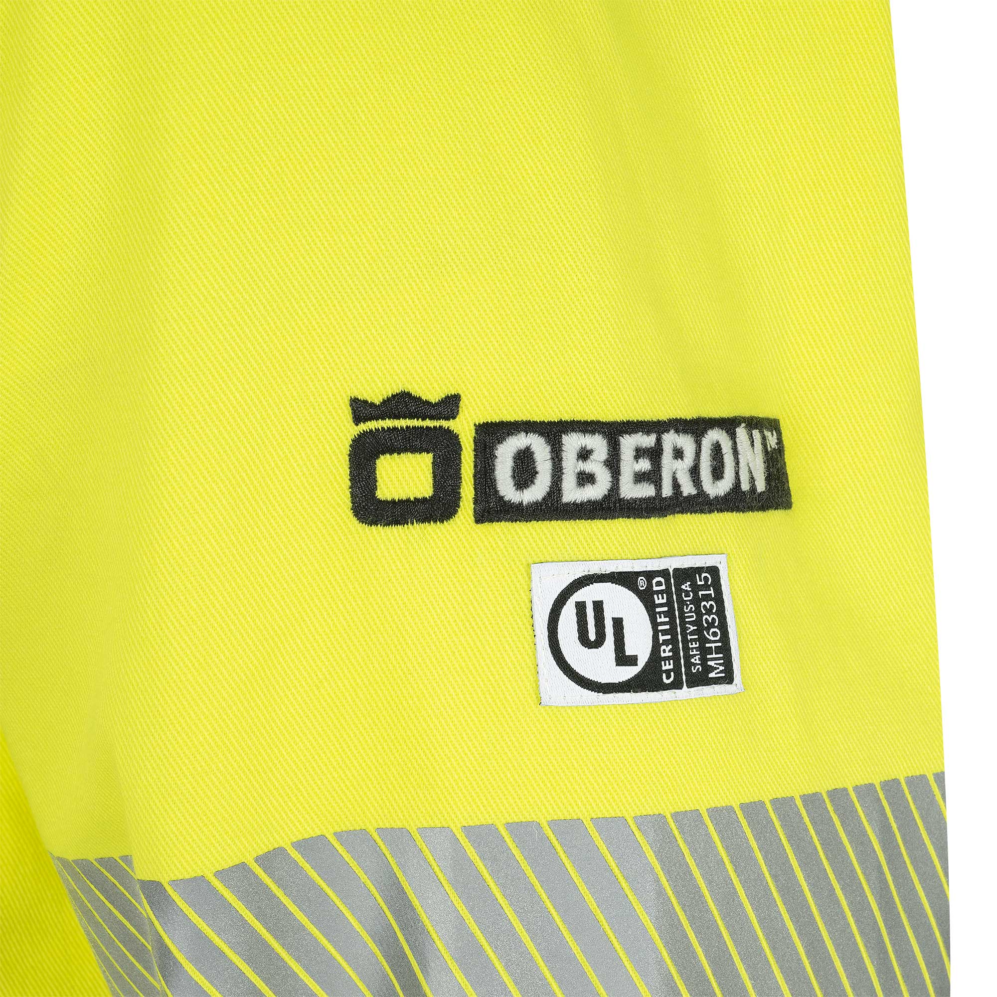 Hi-Vis FR/Arc-Rated 7.5 oz  88/12 Safety Shirt - Button-Up - Hi-Vis Yellow - M product photo
