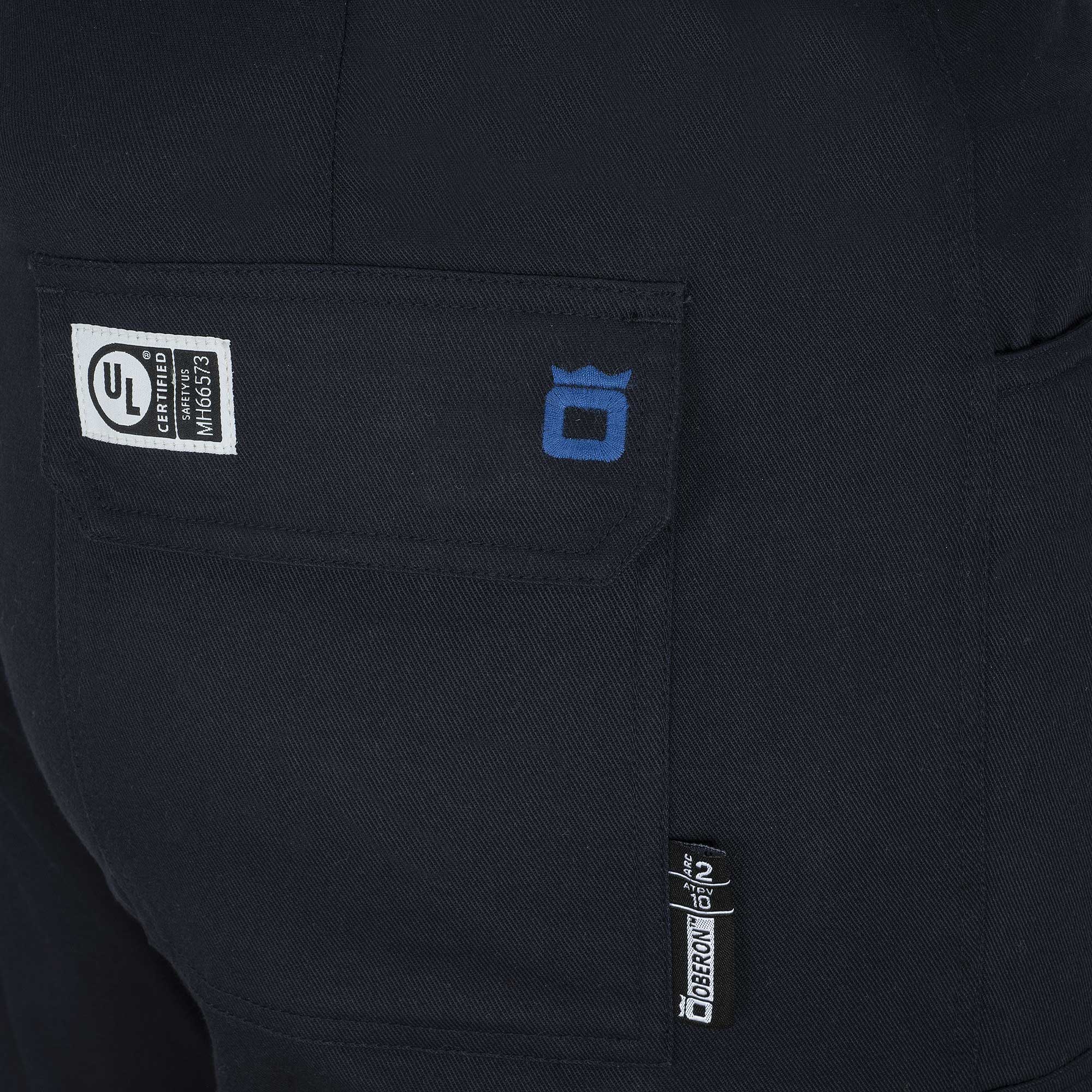 FR/Arc-Rated 7.5 oz  88/12 Safety Pants - Navy - 42x34 product photo