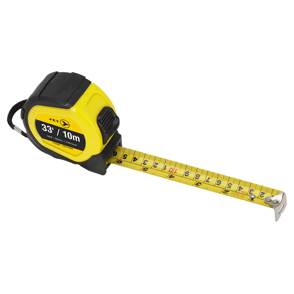 Photo du produit : ruban à mesurer SAE/métrique de 33 pi