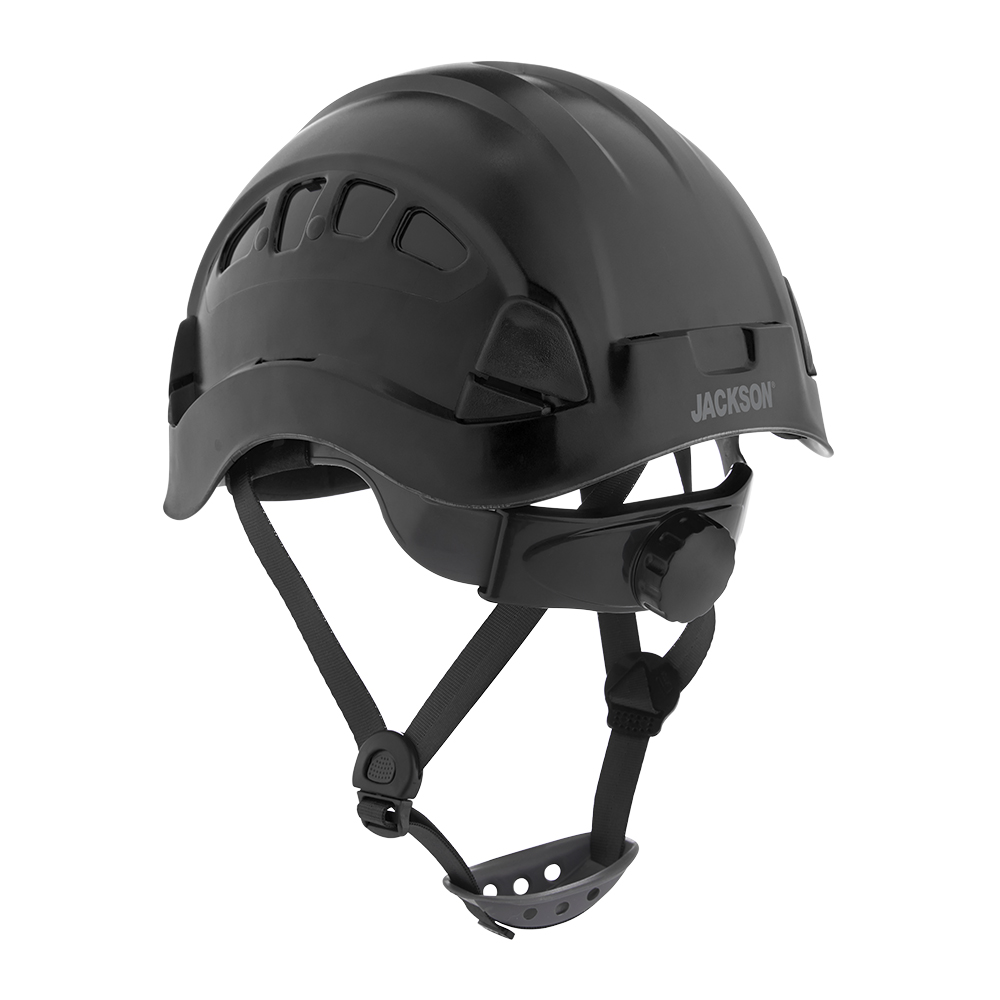 CH400 Climbing Industrial Hard Hat, Vented, Black product photo