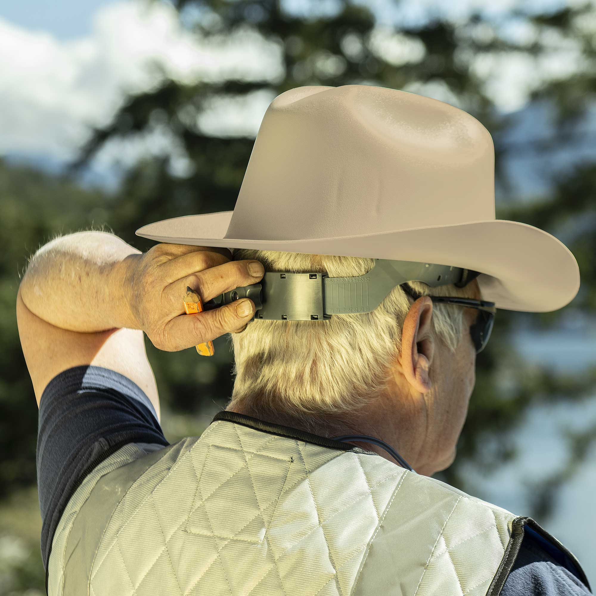 Western Outlaw Hard Hats - Tan product photo