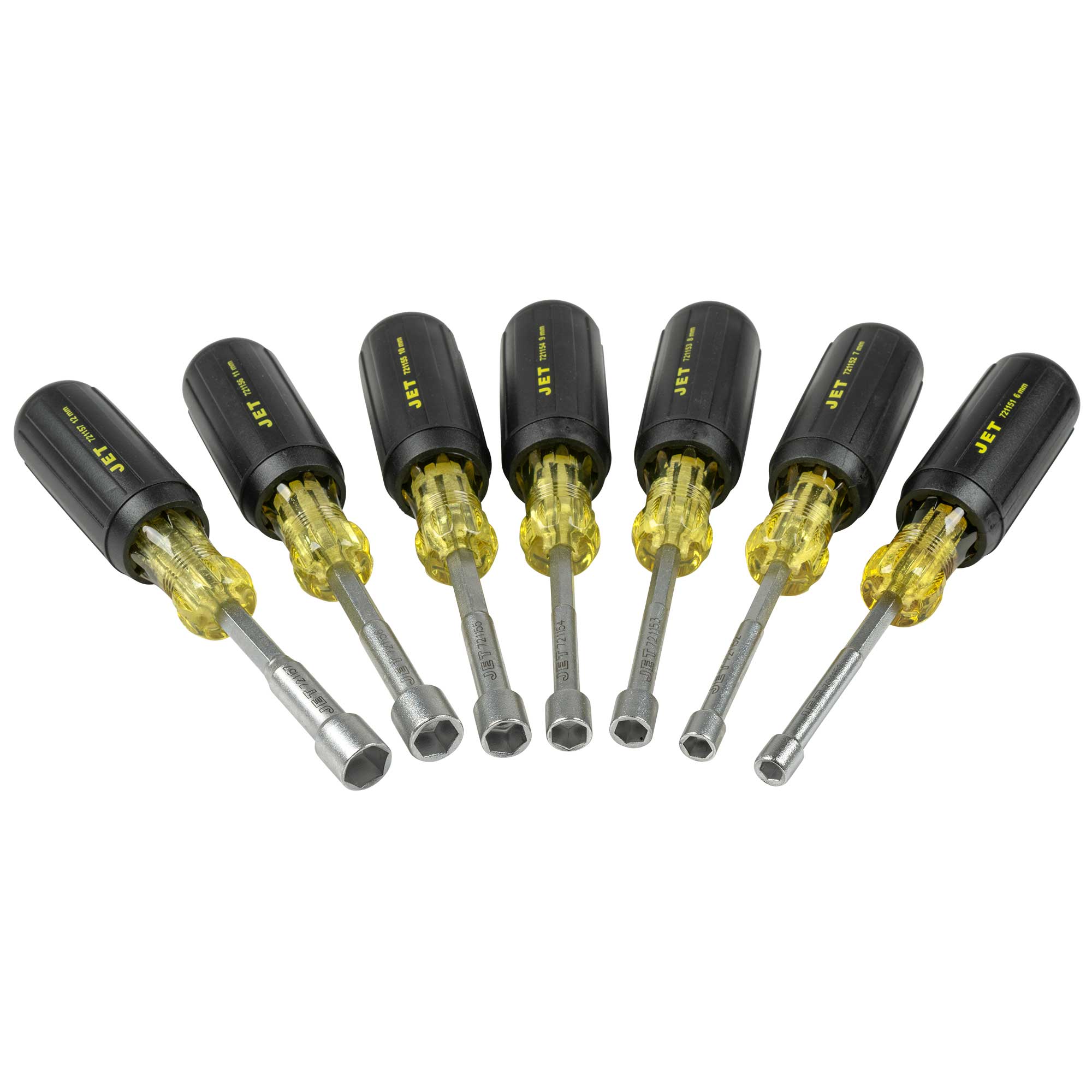 Cushion Grip Nut Driver Set - Metric - 7 pc | 721102 | Nut Drivers and ...