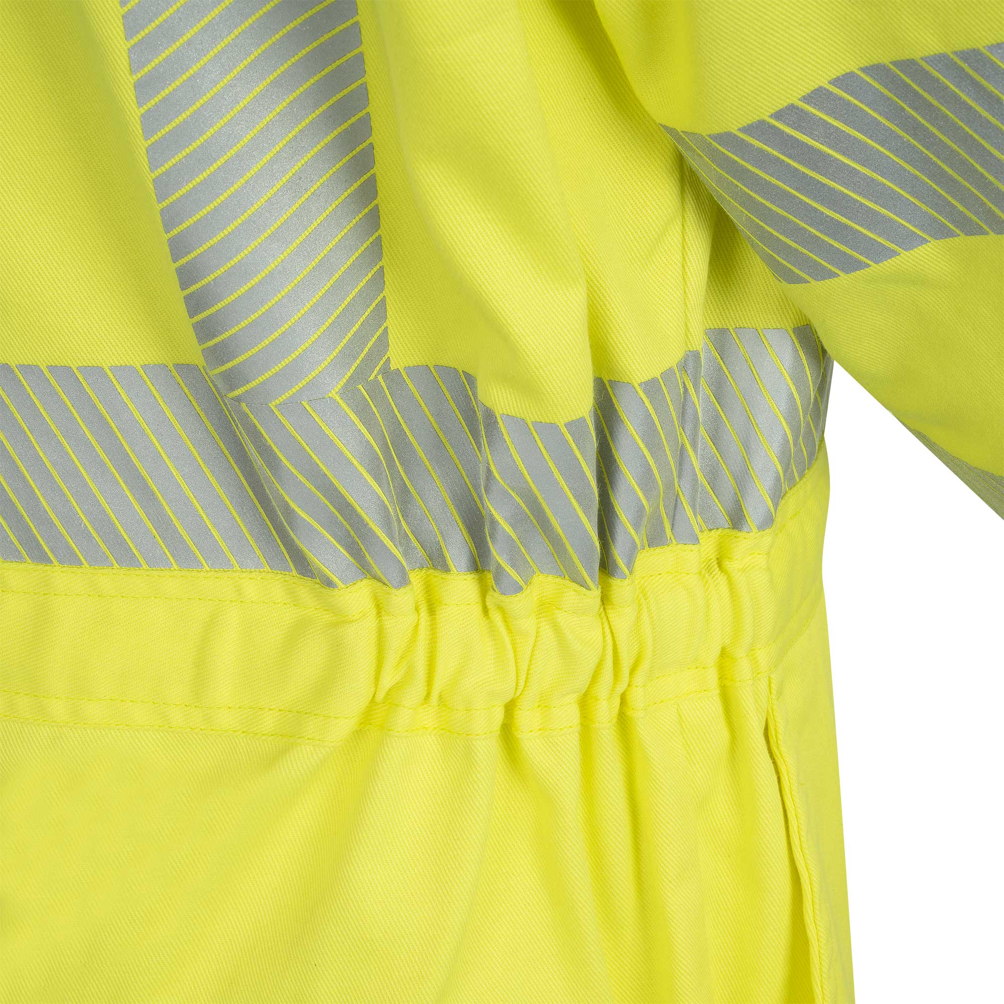 Hi-Vis FR/Arc-Rated 7.5 oz  88/12 Safety Coveralls - Hi-Vis Yellow - S product photo