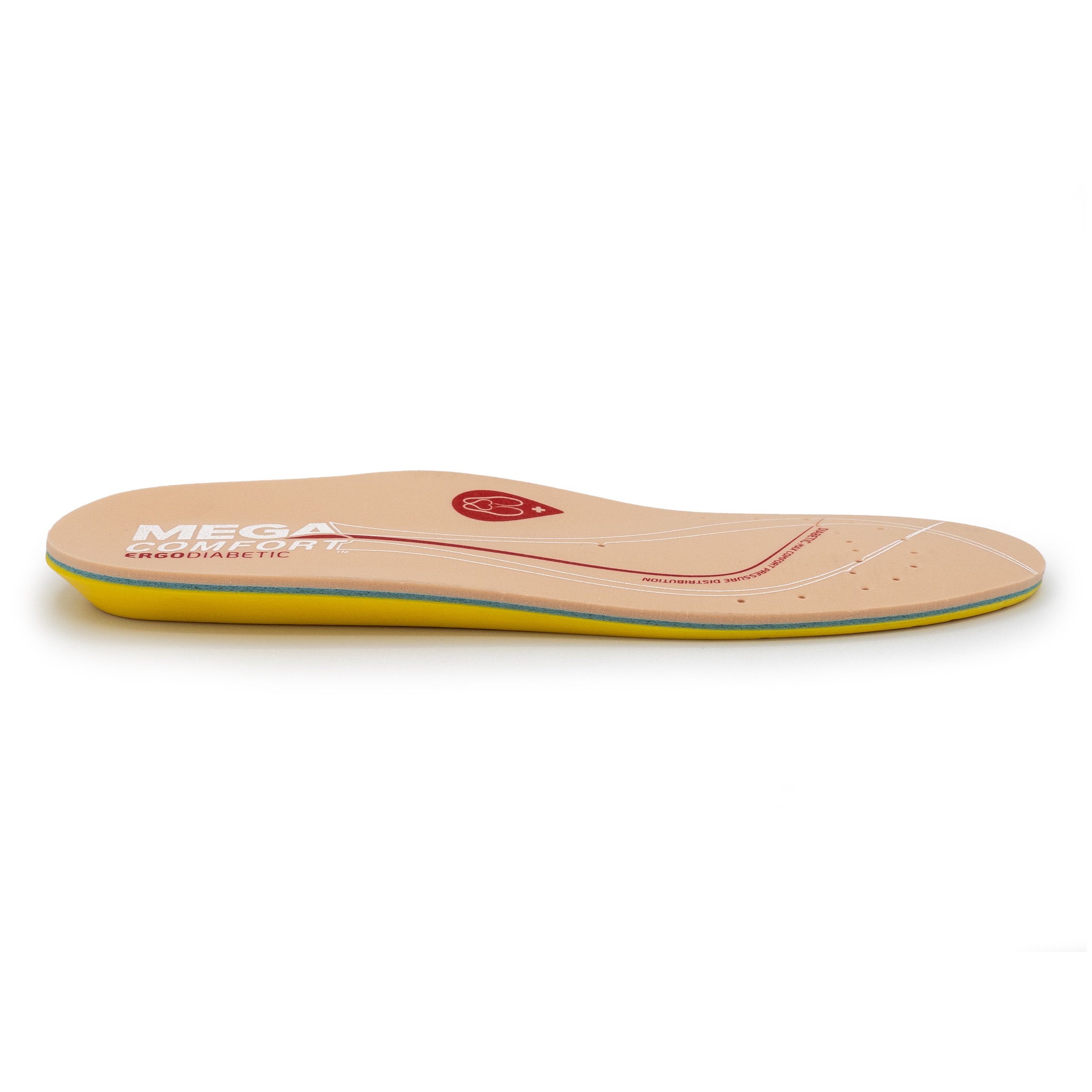 MEGACOMFORT INSOLE ERGO DIABETIC - UNISEX - S product photo