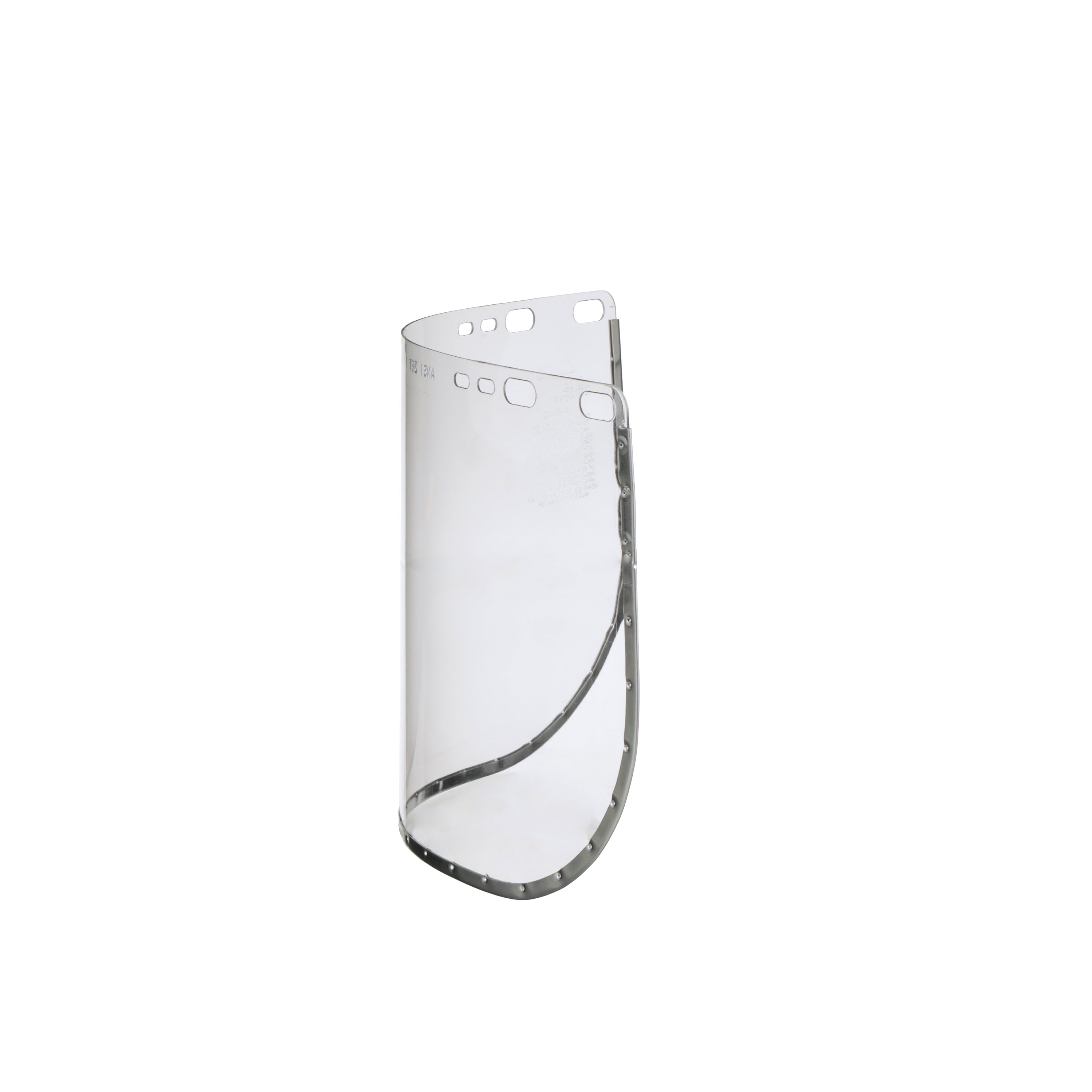 Acetate Face Shield Window - Shape E - Bound - Clear product photo