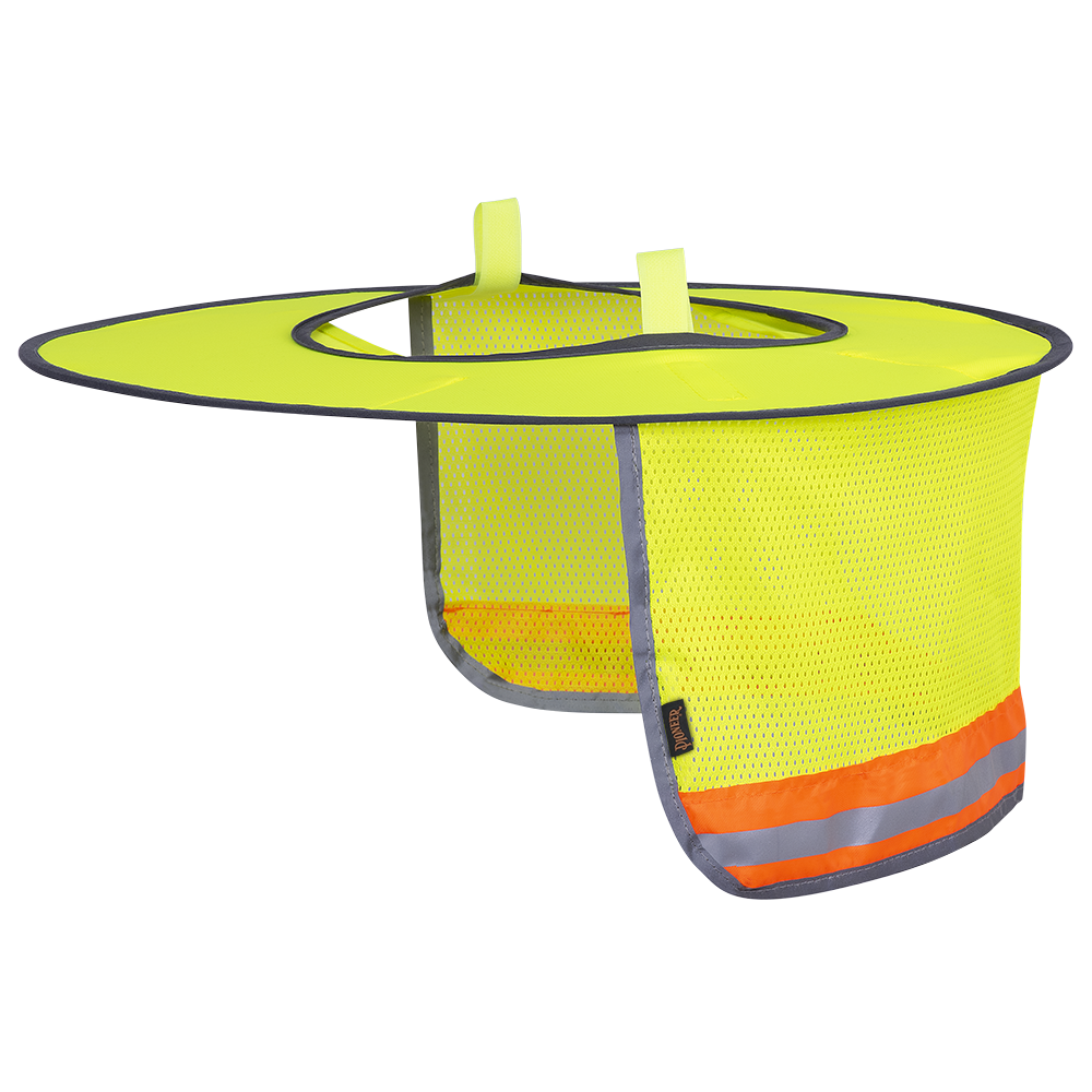 Pare-soleil pliable pour casque de protection photo du produit