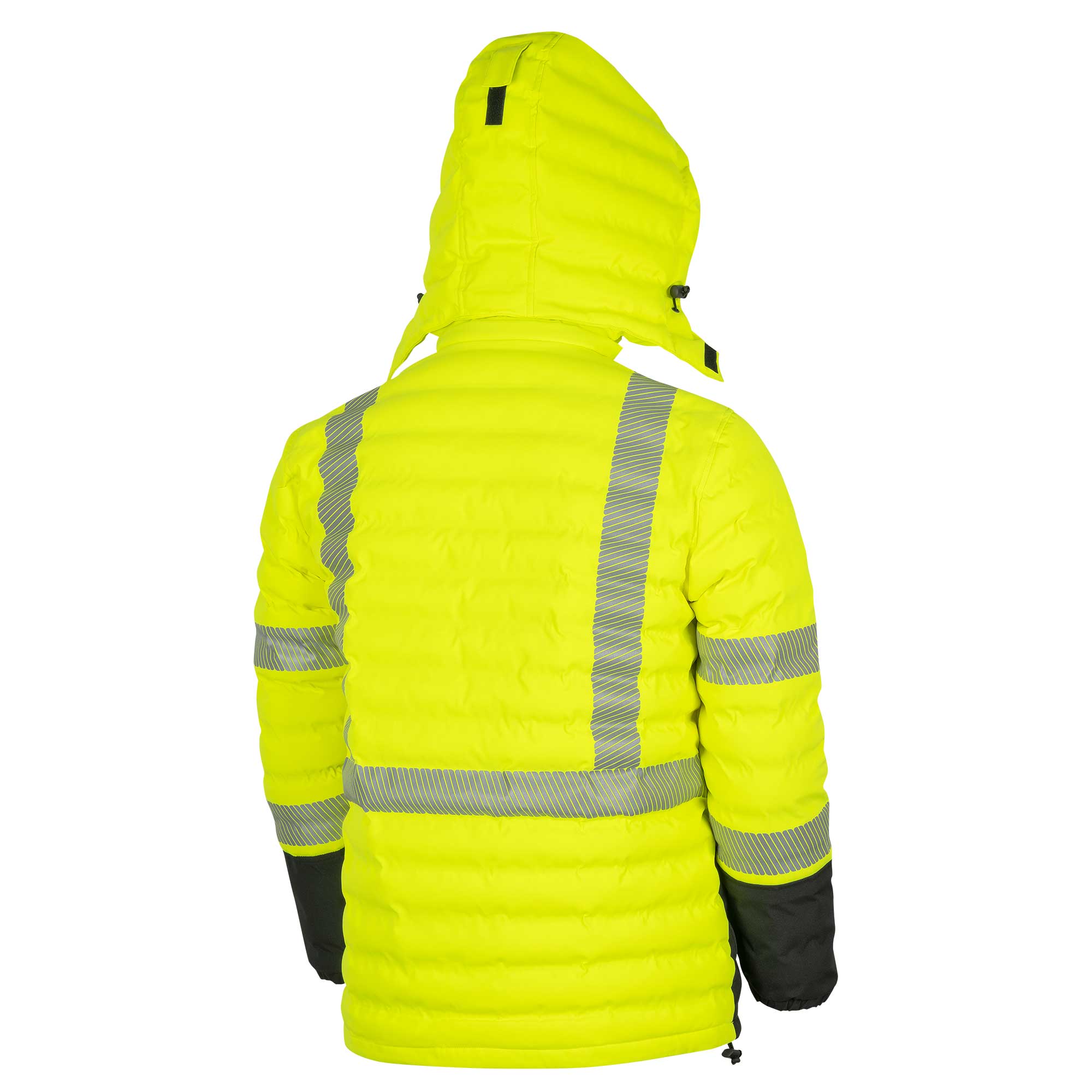 Hi-Vis Seamless Parka - Waterproof - Hi-Vis Yellow - L product photo