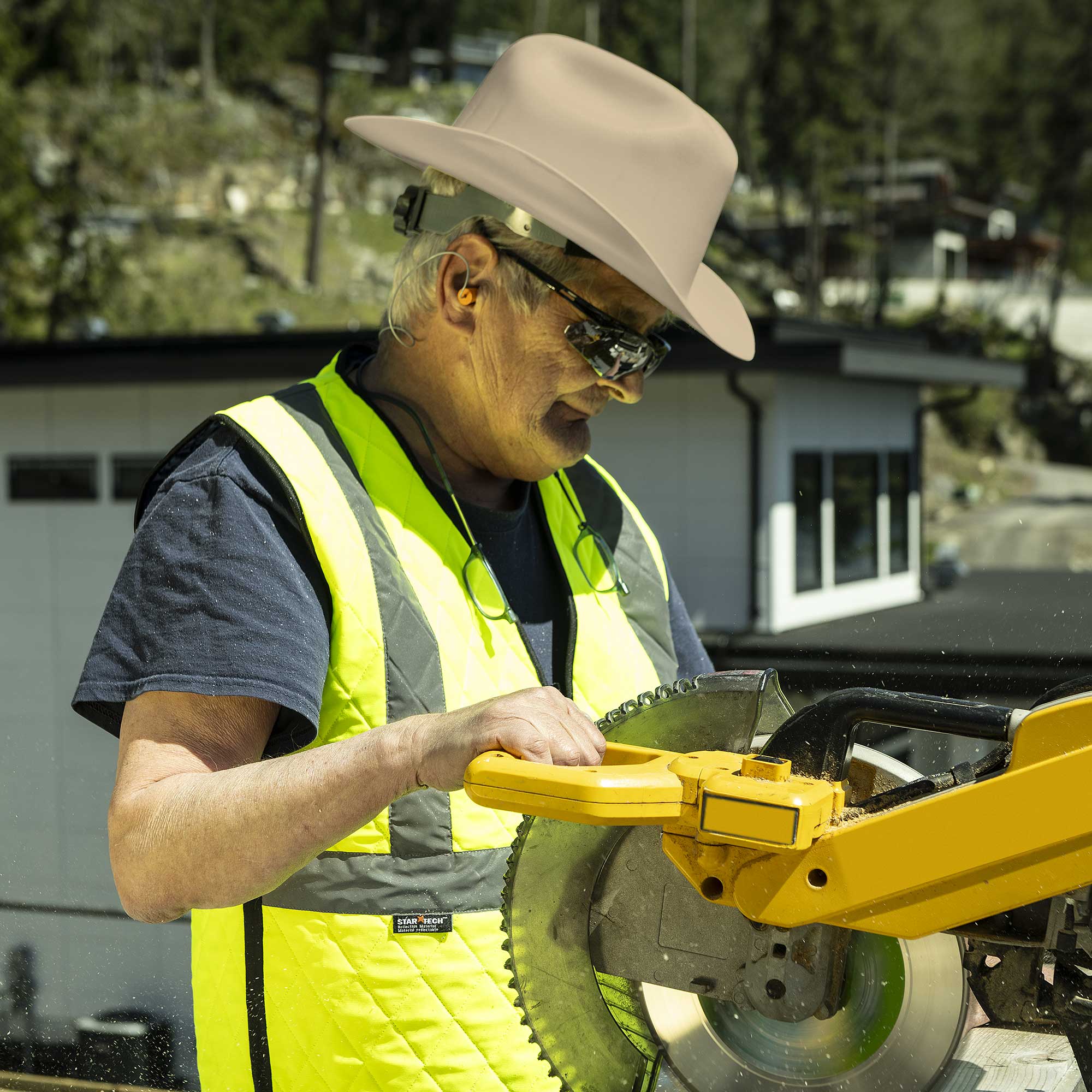 Western Outlaw Hard Hats - Tan product photo