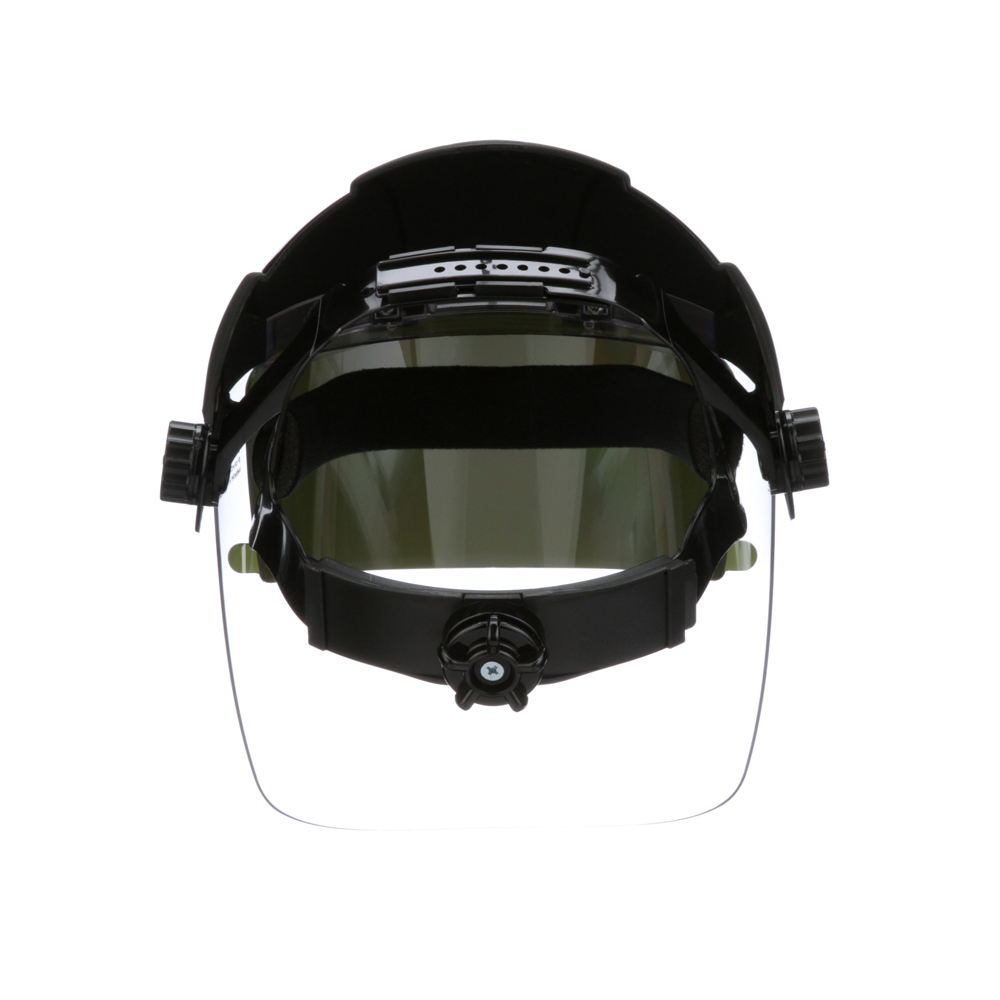 DP4  Series Face Shield - Ratcheting - Polycarbonate - Clear - Anti-Fog - Flip-up Shade 5 IR Visor product photo