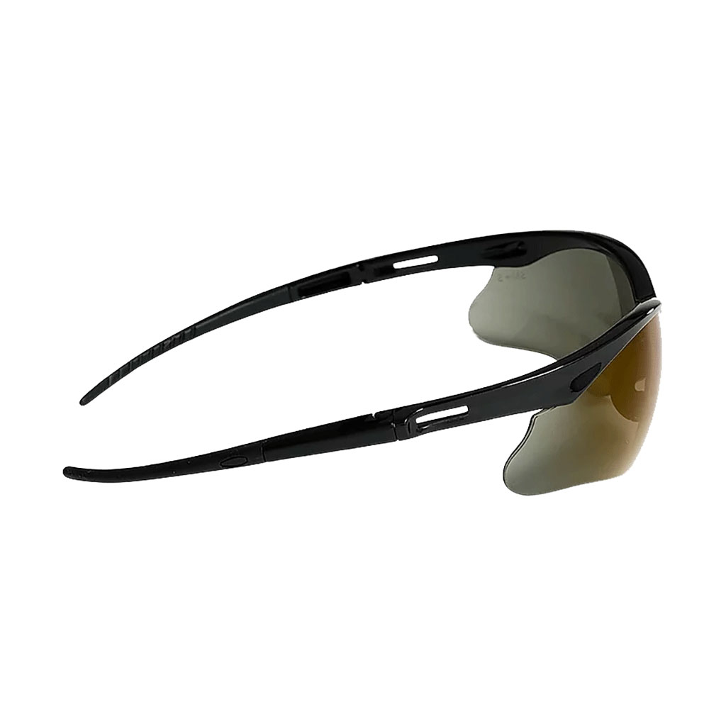 Jackson SG Safety Glasses - Black Frame - Blue Mirror Lens Anti-Scratch Hardcoat Lens product photo