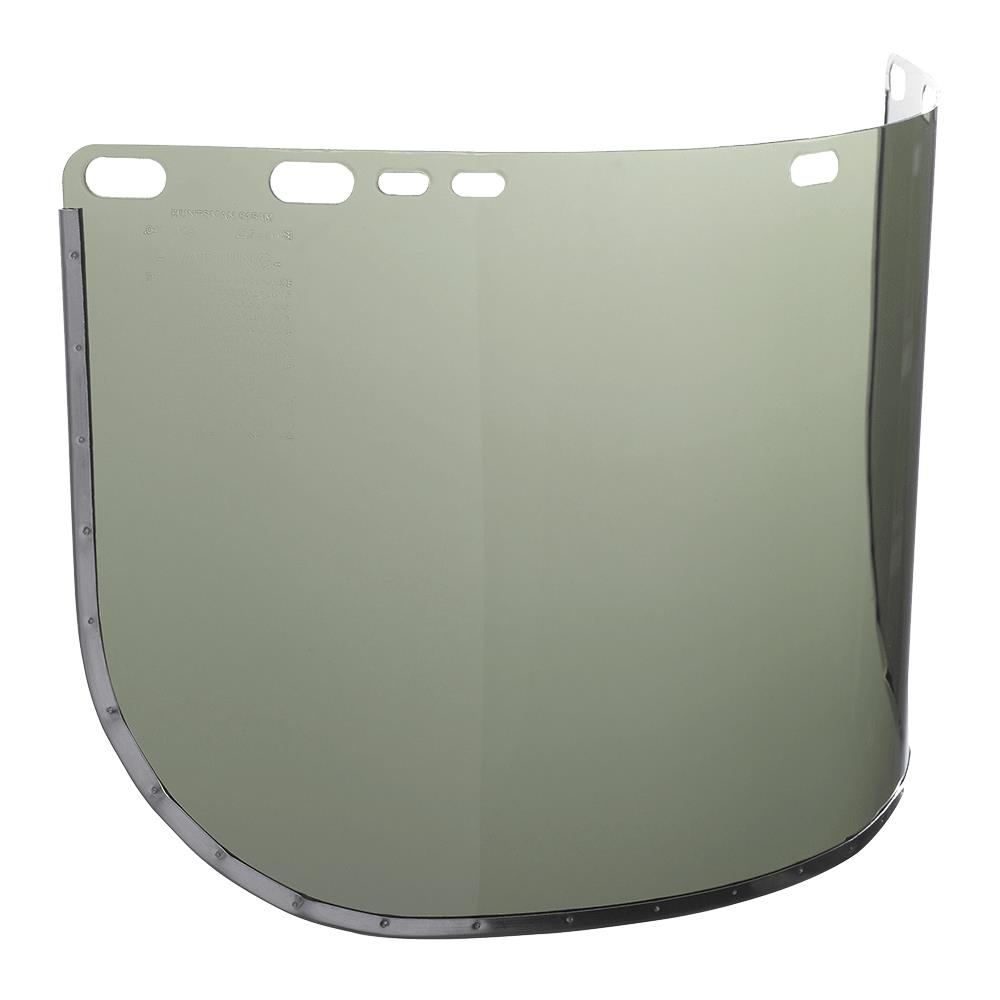 Acetate Face Shield Window - Shape D - Bound - Medium Green product photo