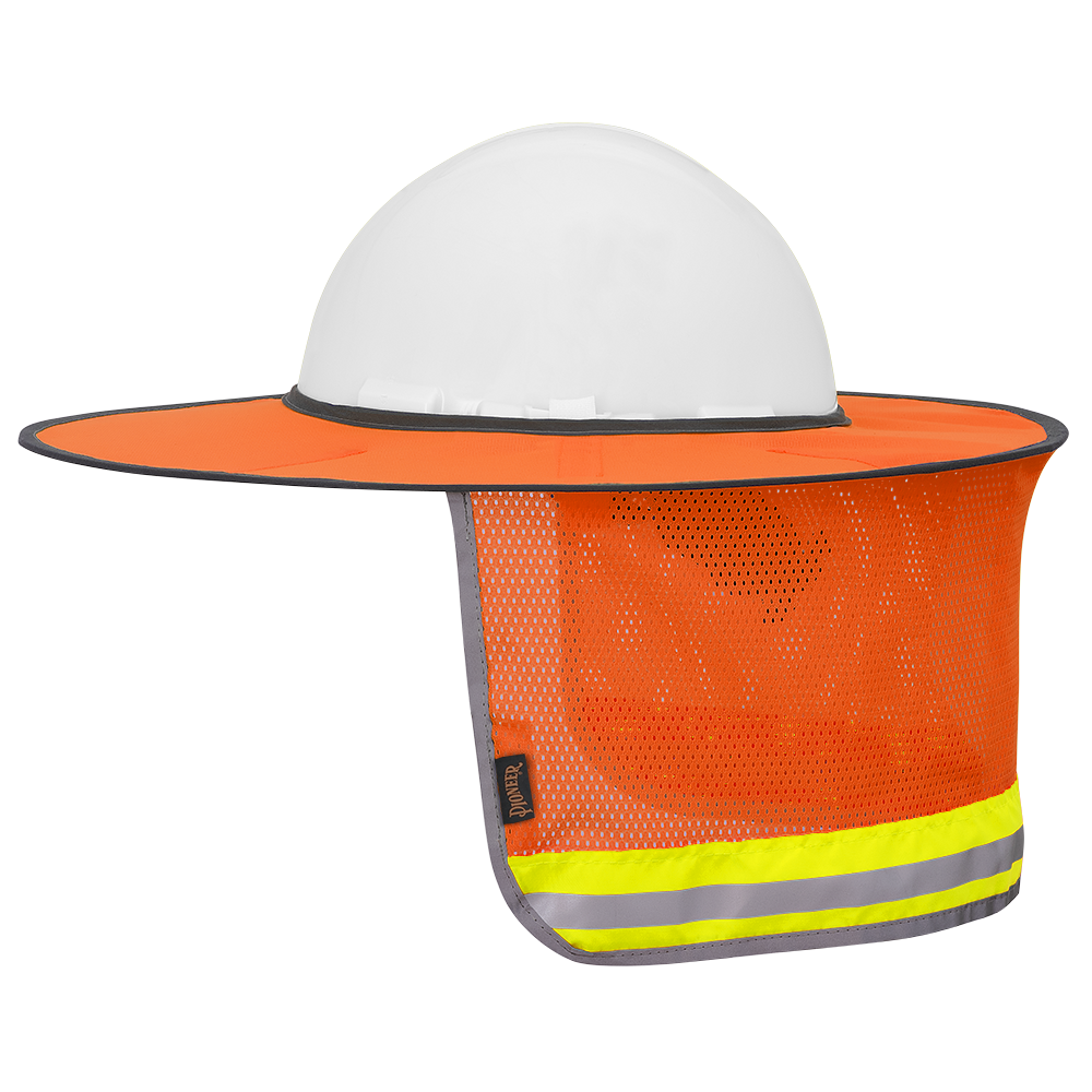 Pare-soleil pliable pour casque de protection photo du produit