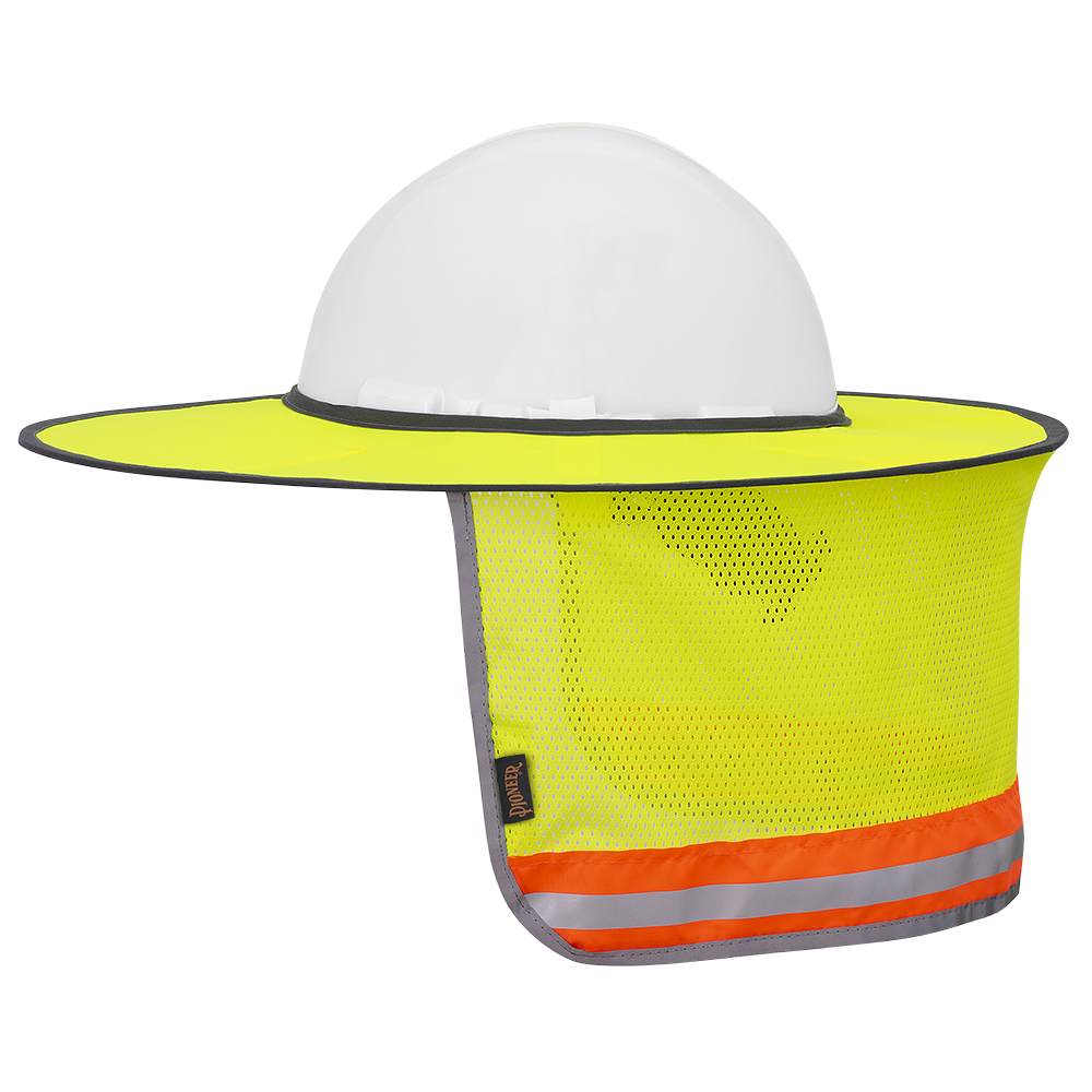 Pare-soleil pliable pour casque de protection photo du produit
