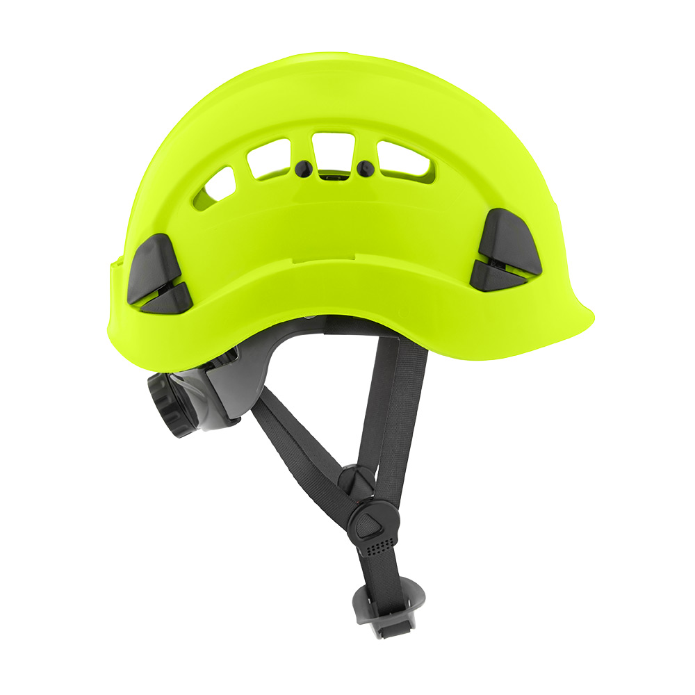 CH400 Climbing Industrial Hard Hat, Vented, Hi-Viz Green product photo