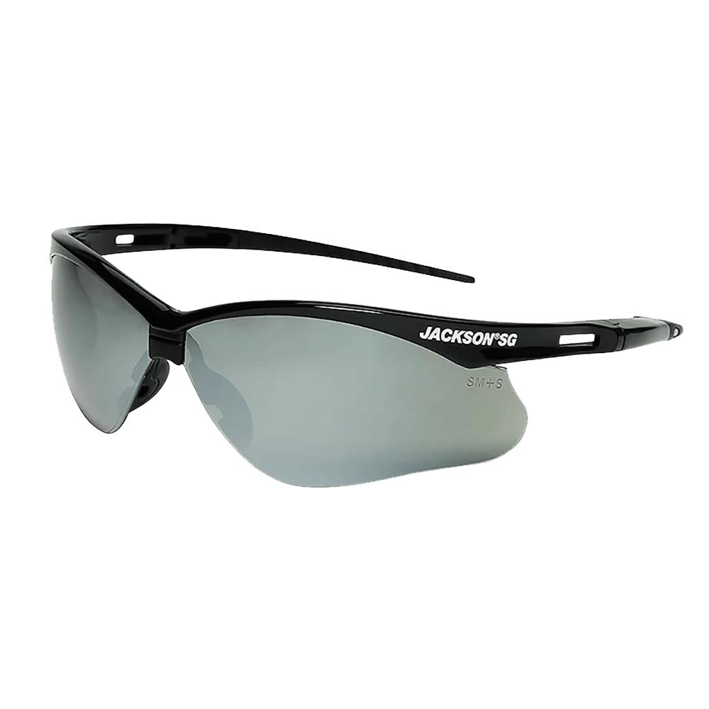 Jackson SG Safety Glasses - Black Frame - Smoke Antifog Lens product photo