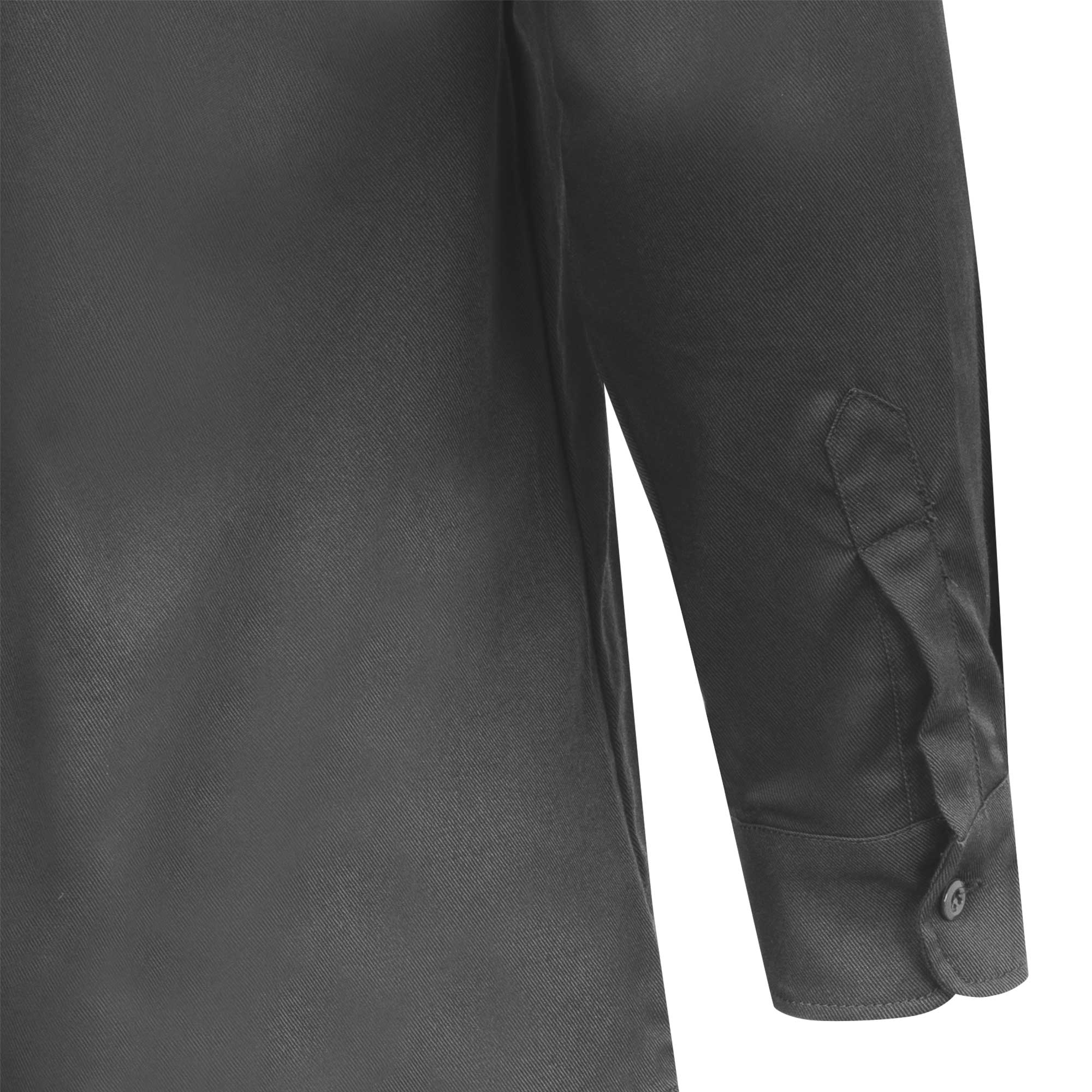 FR/Arc-Rated 7.5 oz  88/12 Button-Up Safety Shirt - Grey - 2XL product photo
