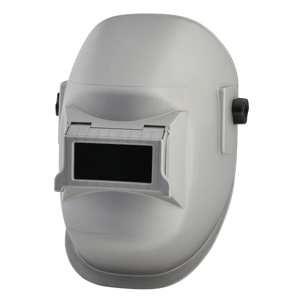 290 Series Passive Welding Helmet - 2" x 4.25" Viewing Area Lift Front - Silver product photo