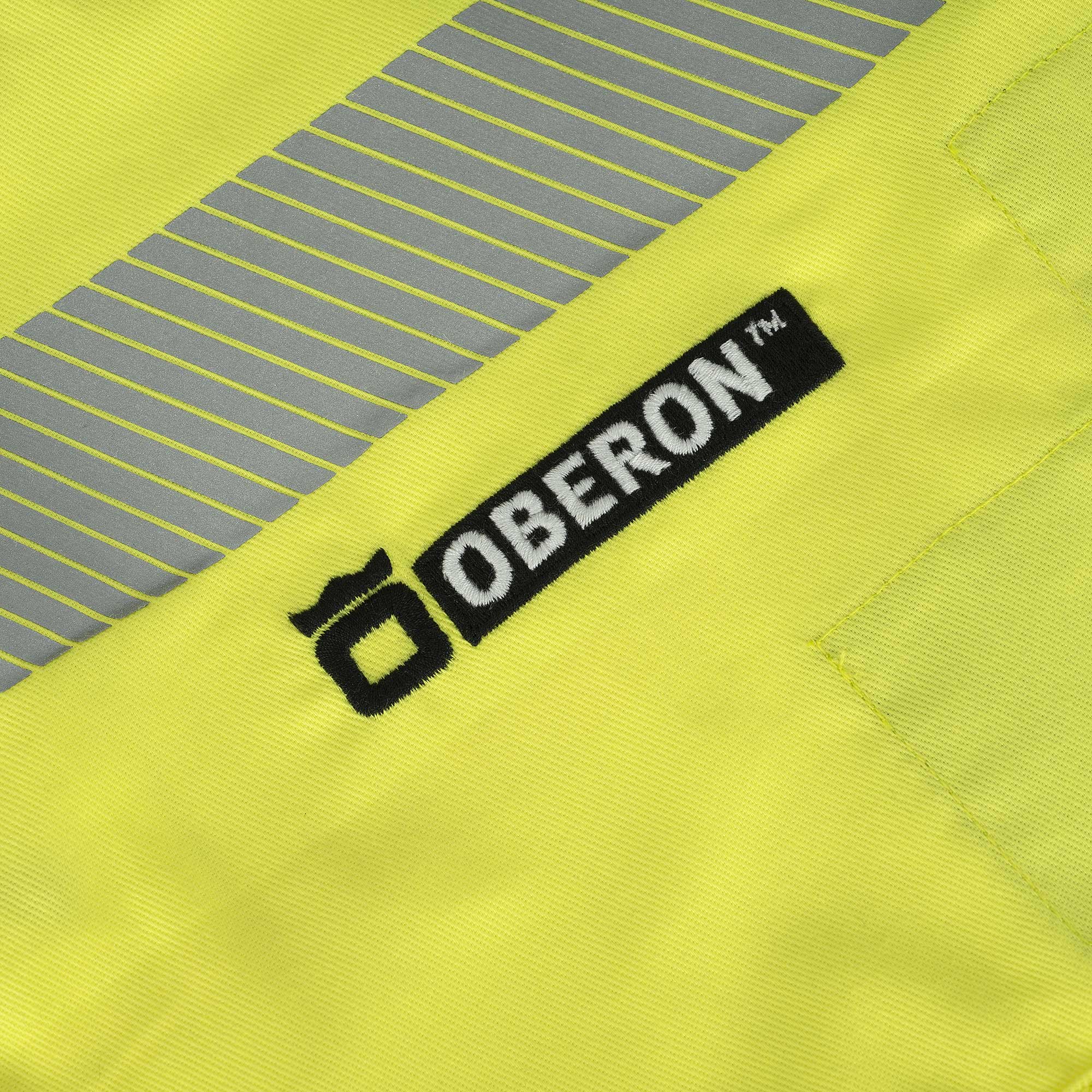 Hi-Vis FR/ARC-Rated 7.5 oz 88/12 Safety Vest - Snap Closure - Hi-Vis Yellow - 4XL product photo