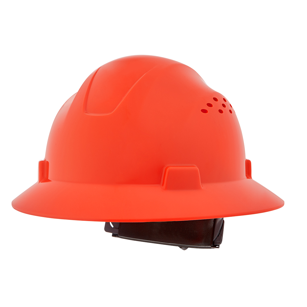 Advantage Full Brim Hard Hat - Vented - Hi-Vis Orange product photo