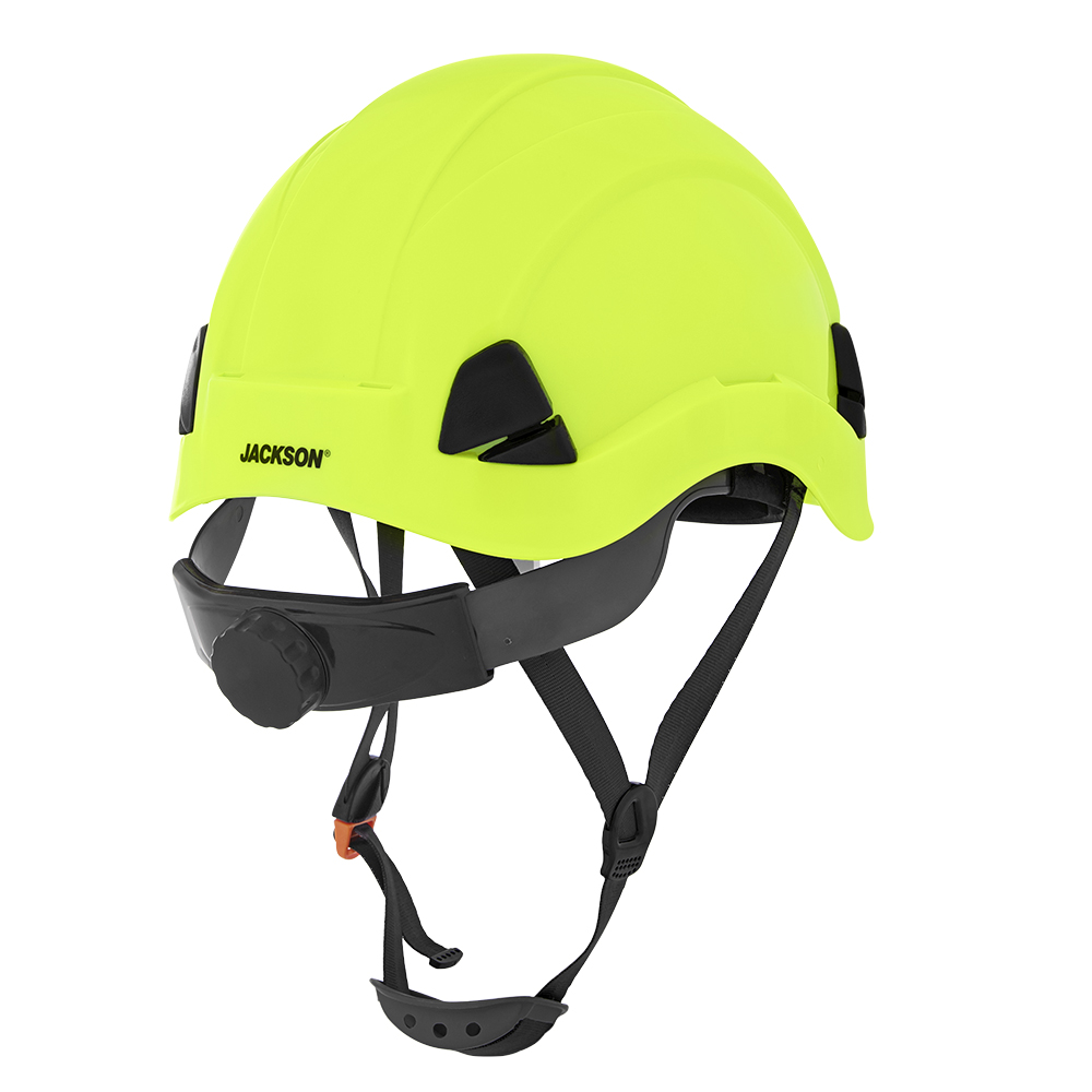CH300 Climbing Industrial Hard Hat - Non-Vented - Hi-Vis Green product photo