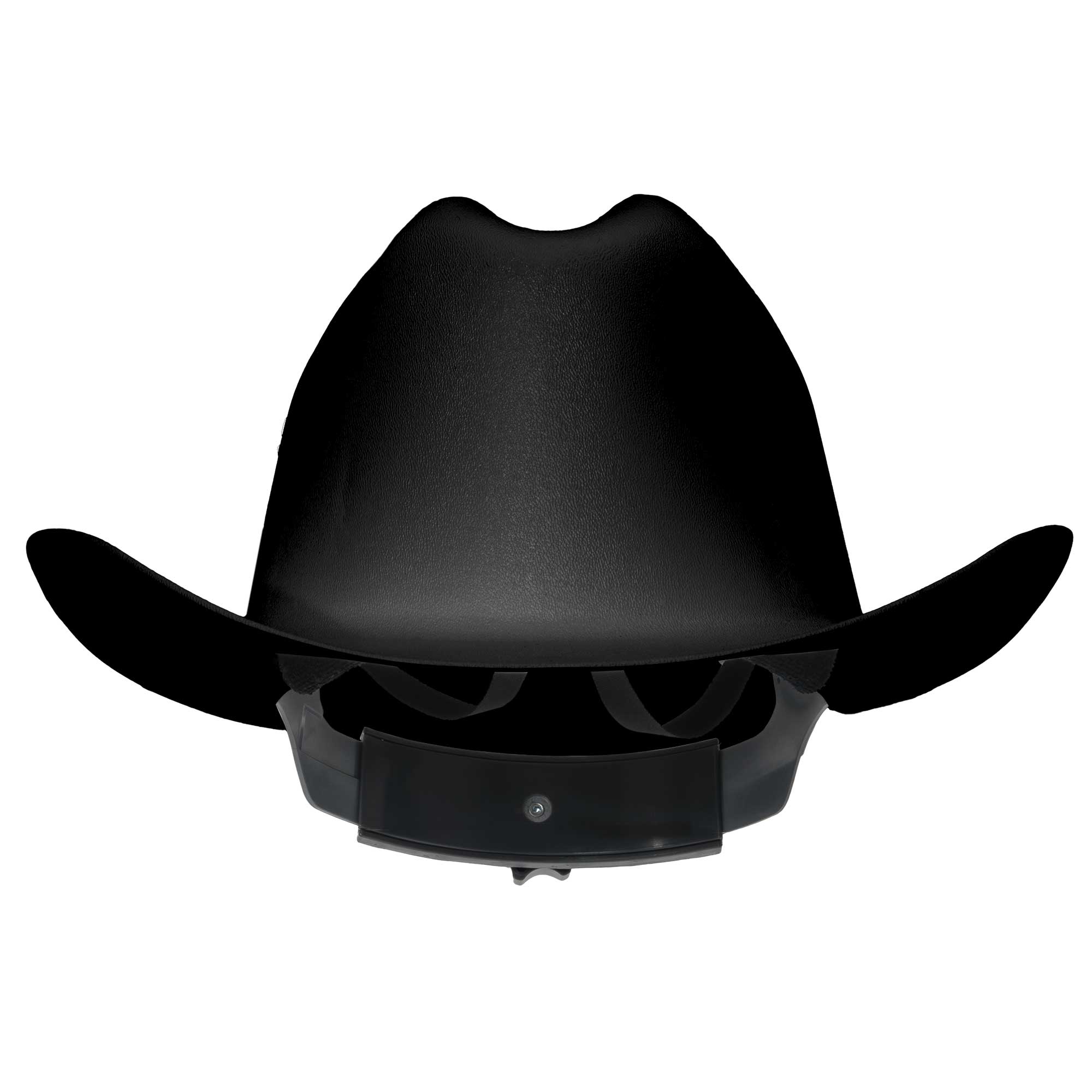 Western Outlaw Hard Hat - Western Brim Style - Black product photo