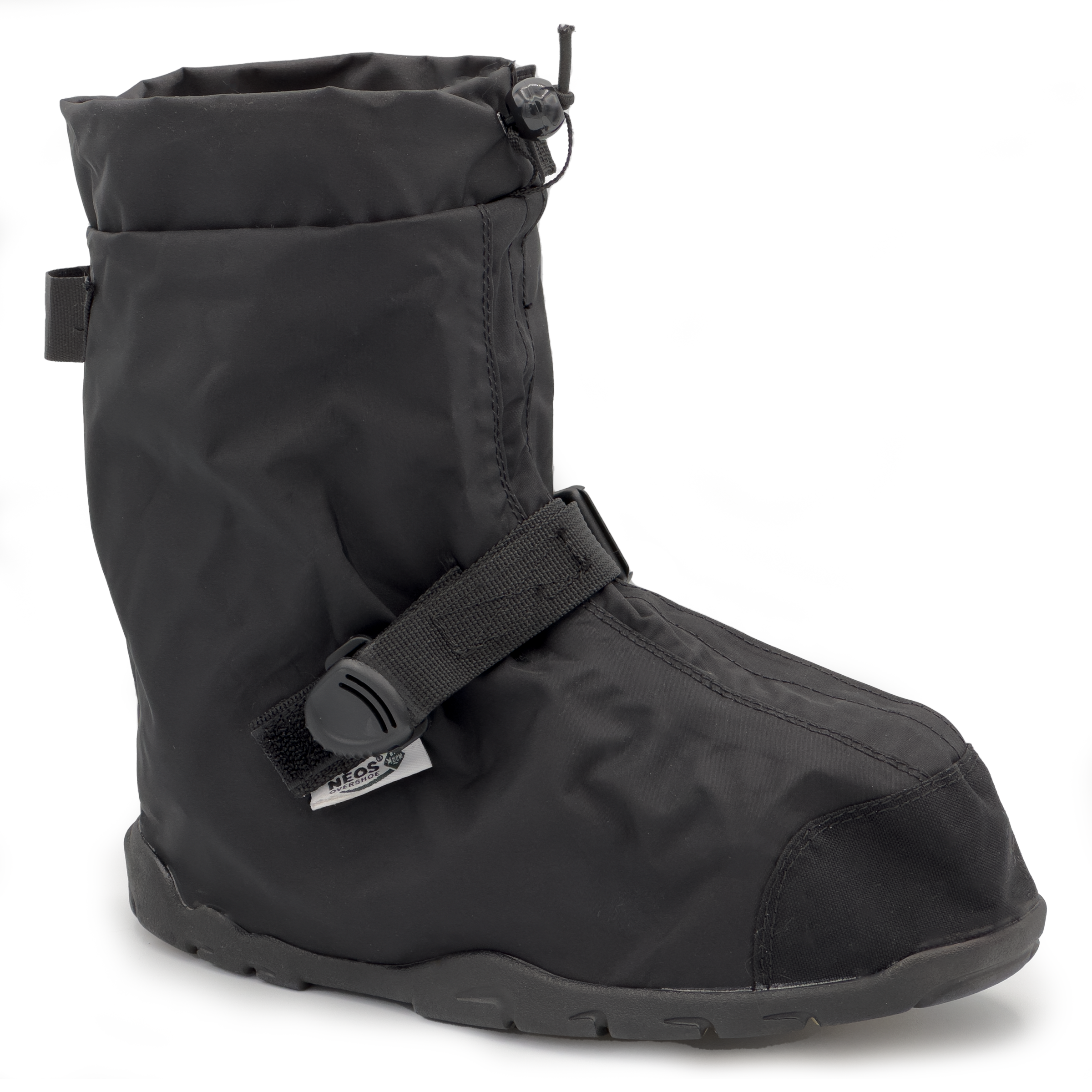 10" Villager Mid All Season Nylon Overboots - Black - S product photo