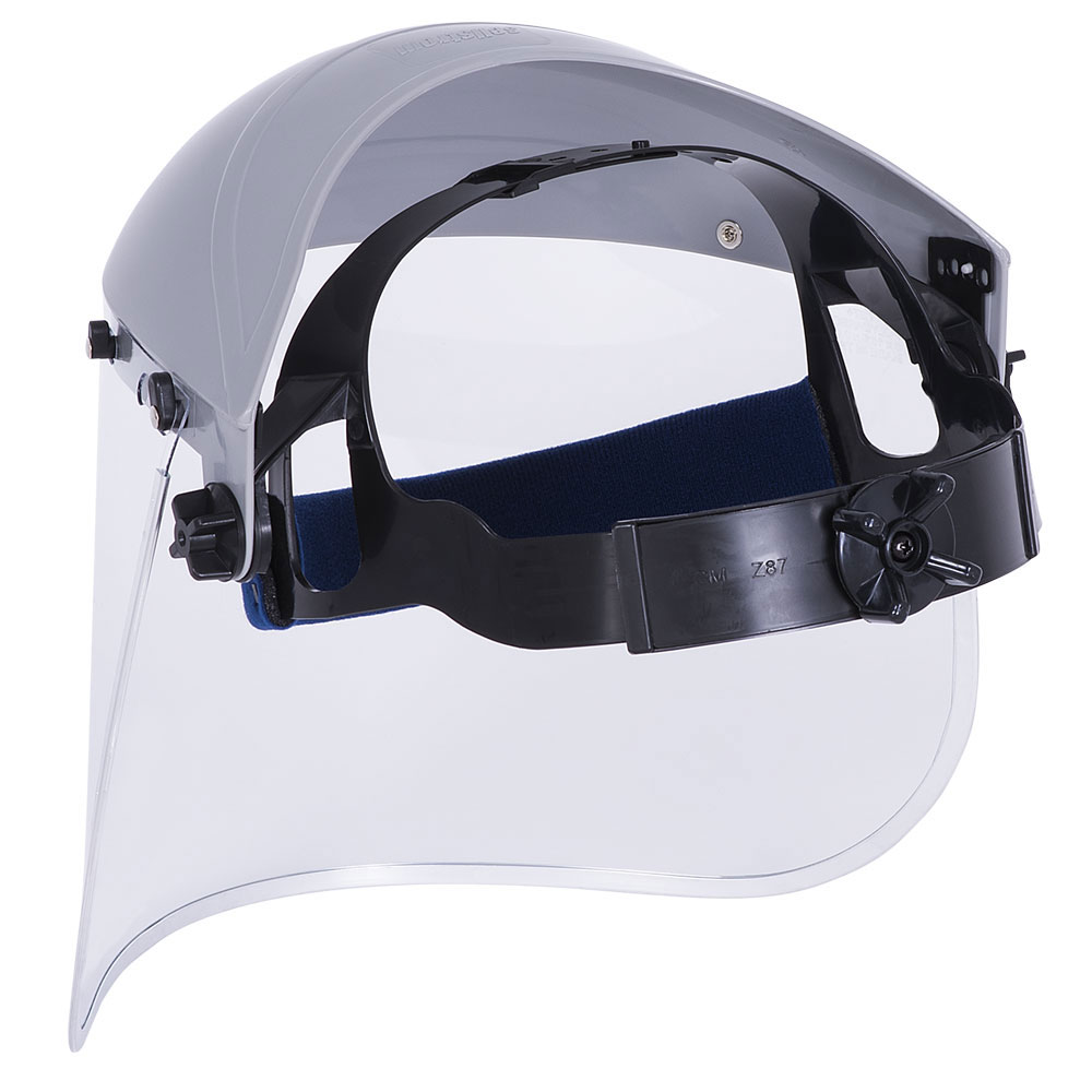 Advantage Series 301 Face Shield - Single Crown - Ratcheting Headgear product photo