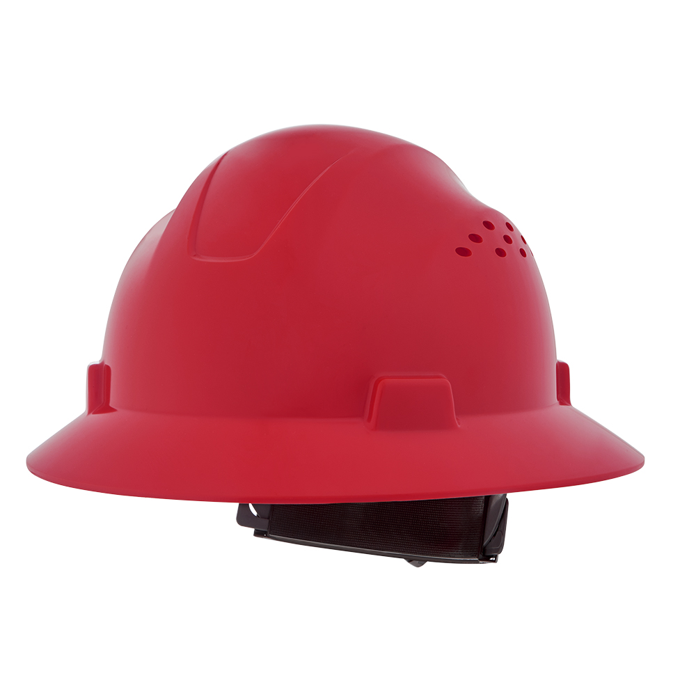 Advantage Full Brim Hard Hat - Vented - Red product photo