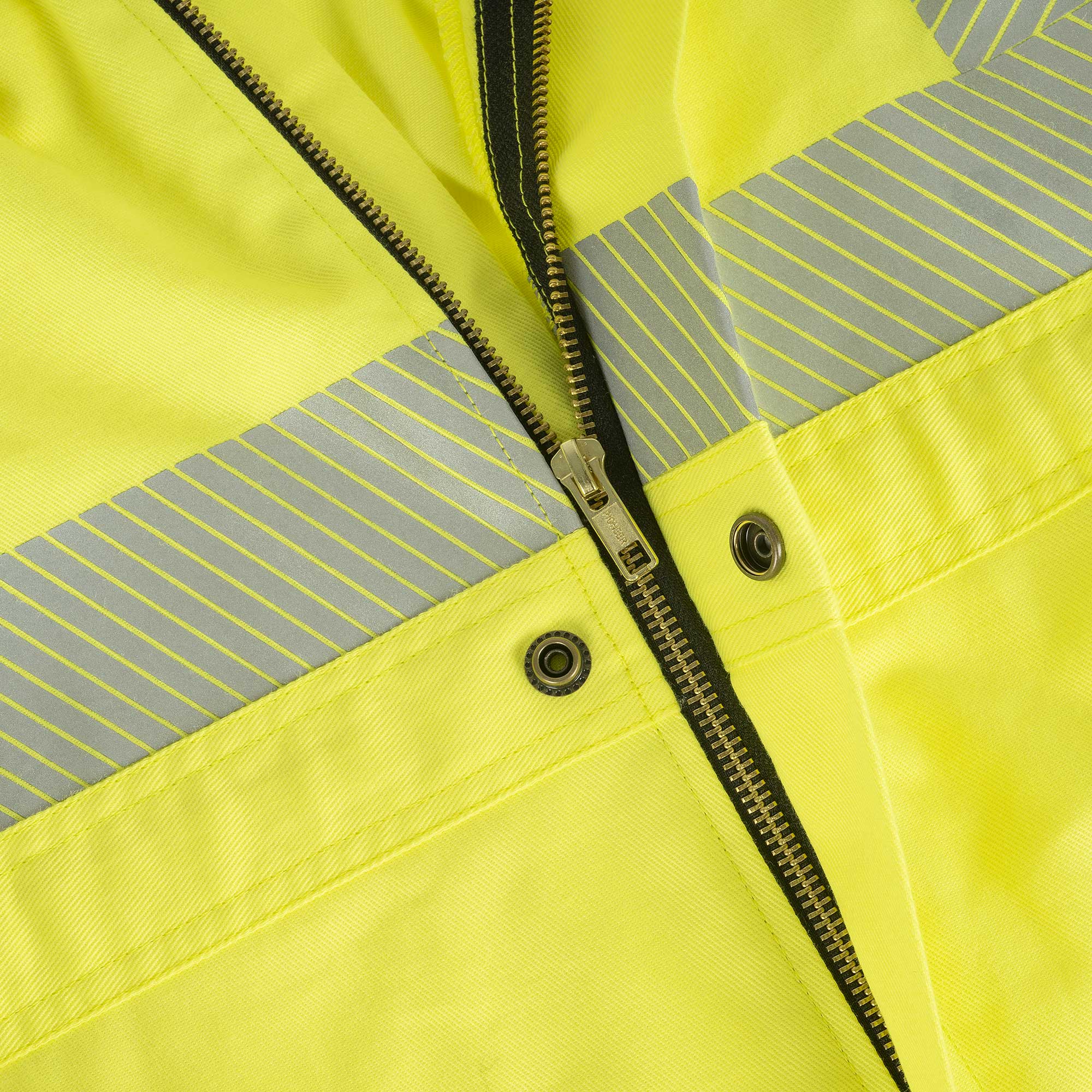 Hi-Vis FR/Arc-Rated 7.5 oz  88/12 Safety Coveralls - Hi-Vis Yellow - S product photo