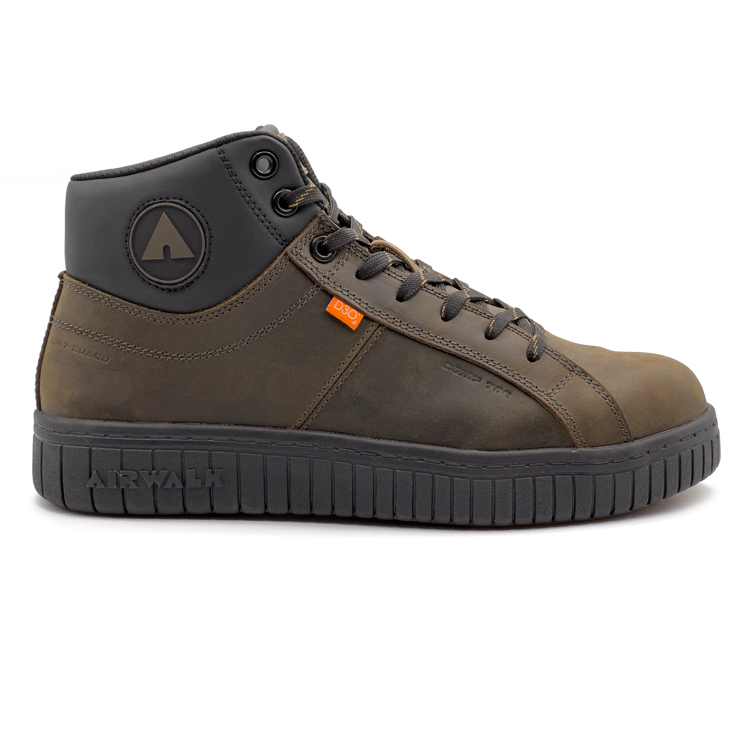 Airwalk Deuce MET - Men's - CT EH MT SR SF - Dark Coffee Leather - 11EE product photo