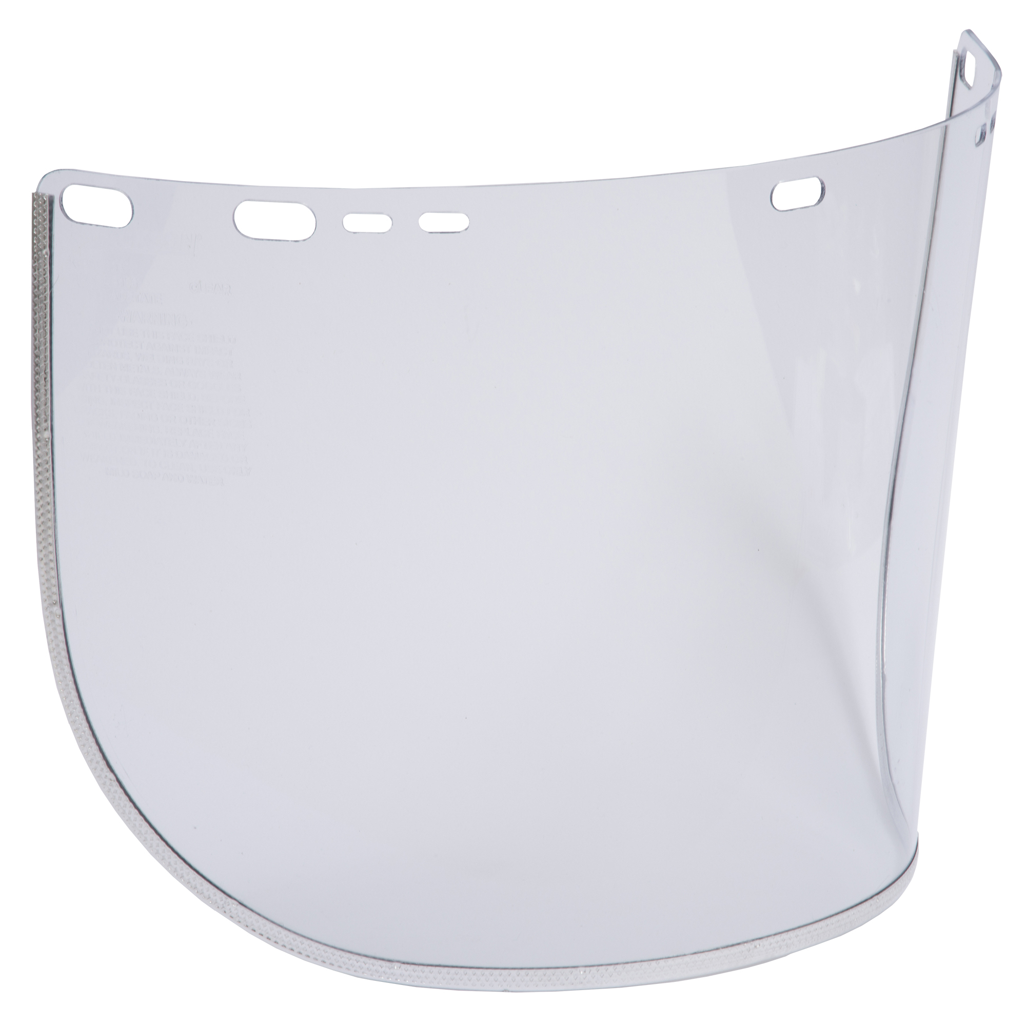 Acetate Face Shield Window - Shape E - Bound - Clear product photo