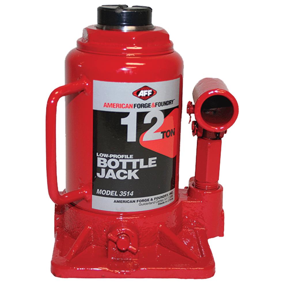 Bottle Jack - Low-Profile - Manual Hydraulic - Heavy Duty - 12 Ton product photo