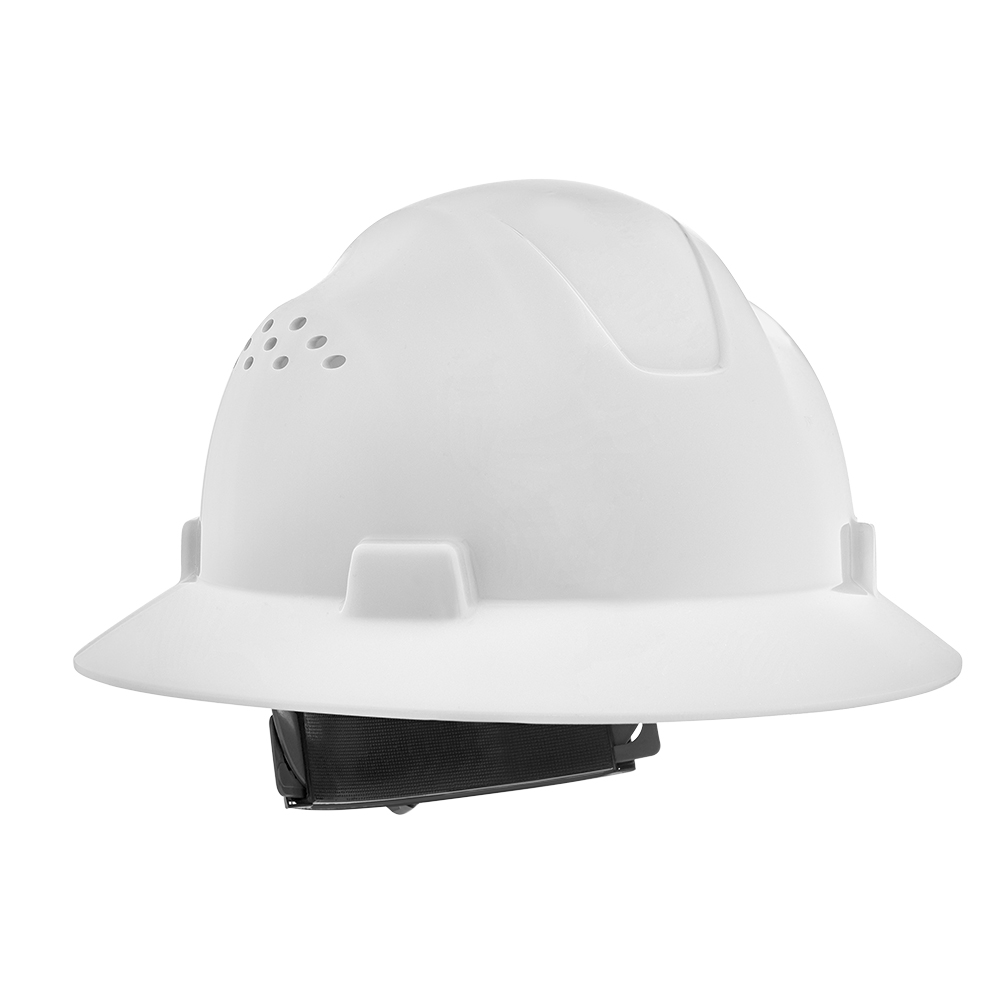 Advantage Full Brim Hard Hat - Vented - White product photo