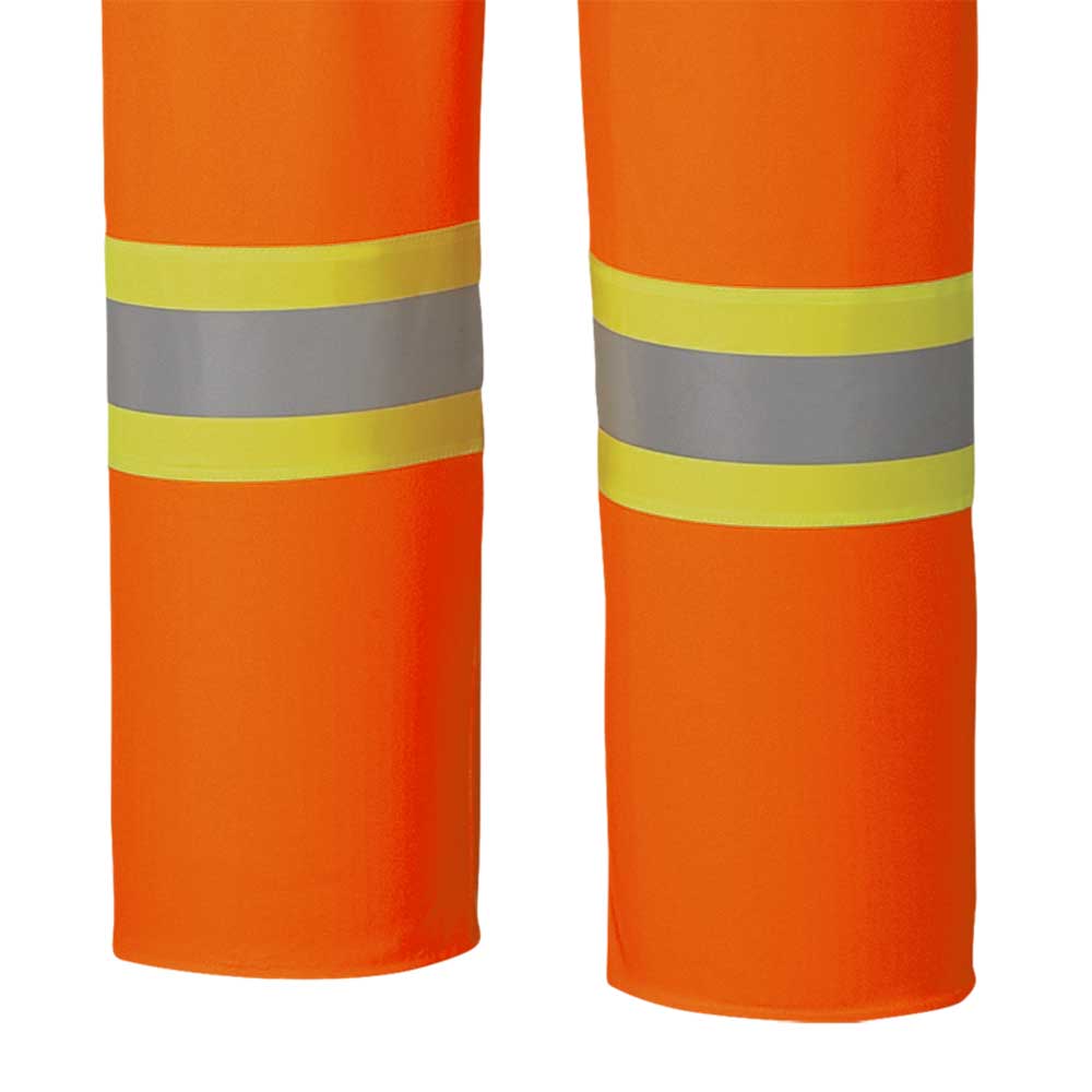 Hi-Vis Flame-Resistant Waterproof PU Stretch Bib Pants – Hi-Vis