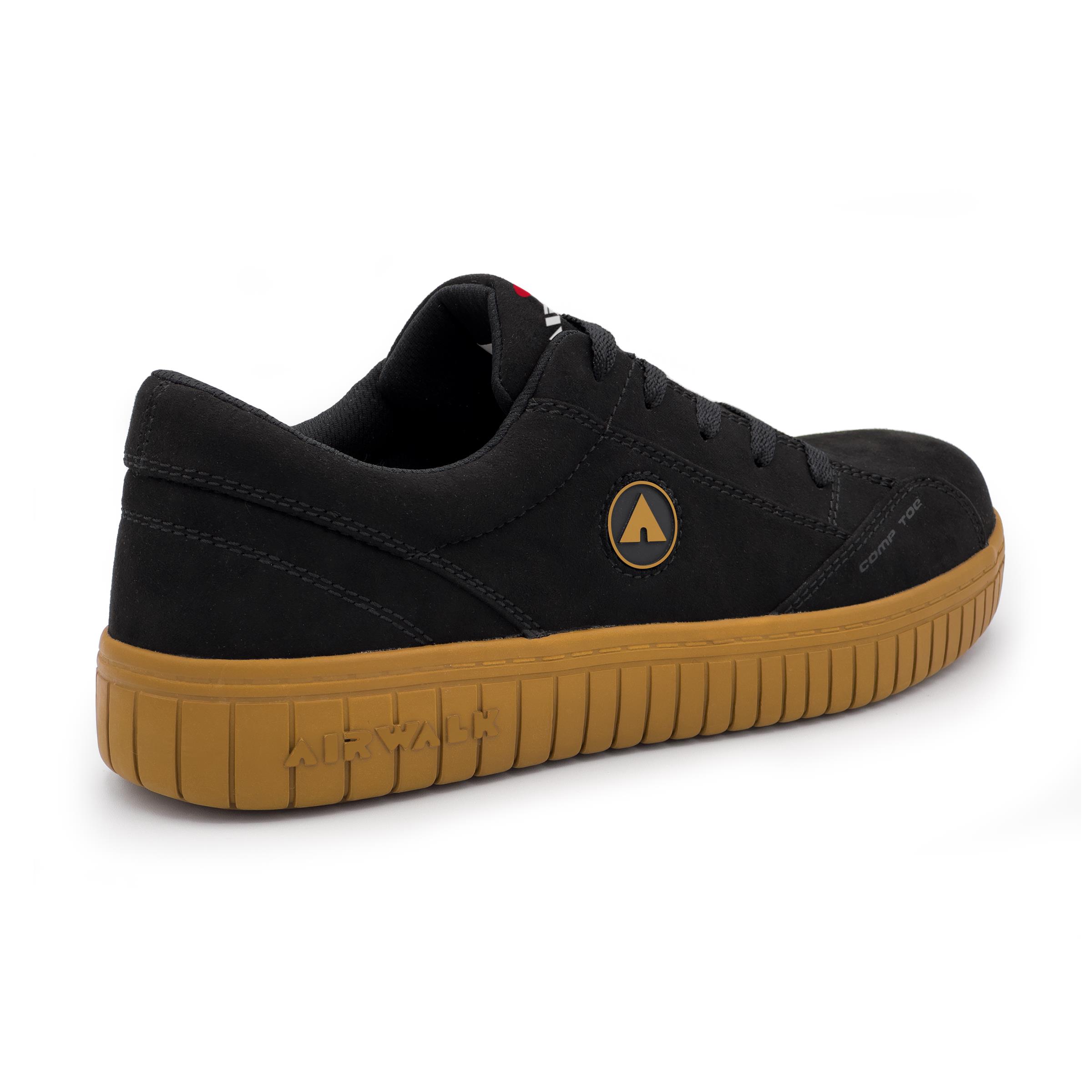 AIRWALK WOMEN'S CAMINO BLACK/GUM CT EH product photo