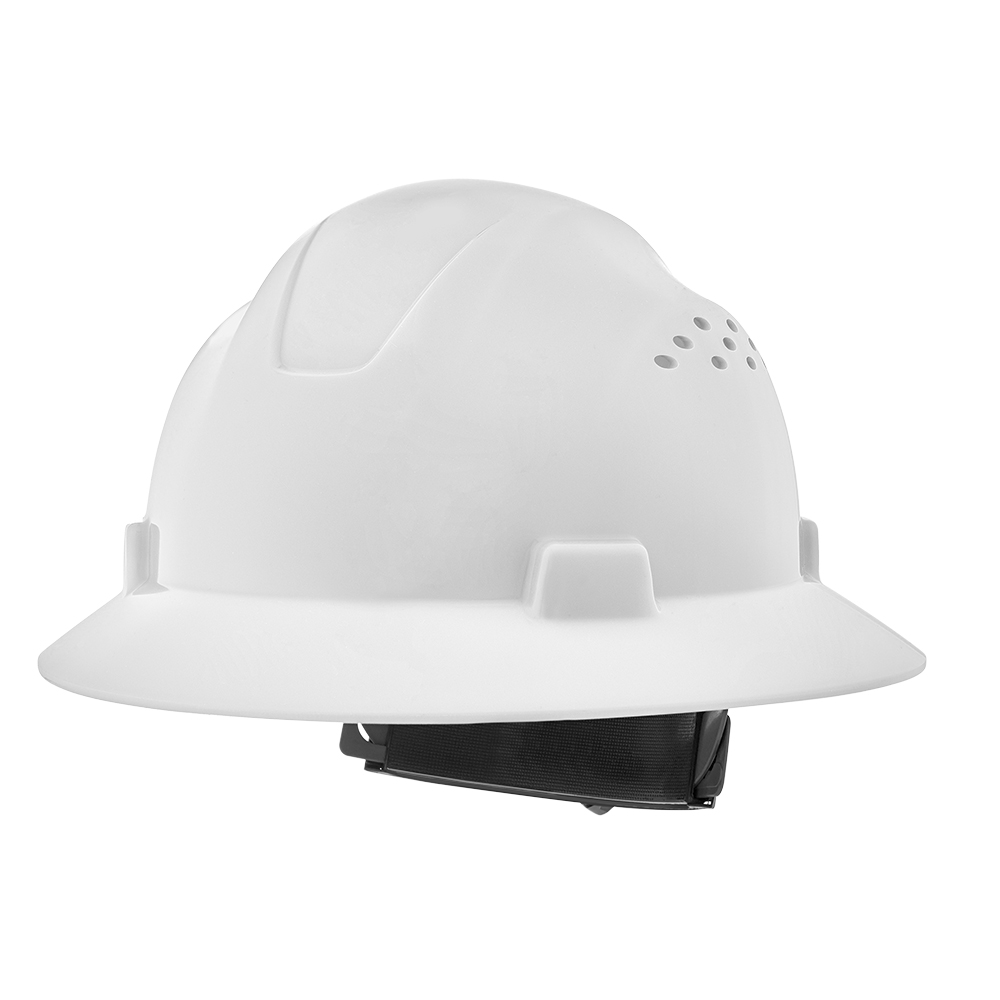 Advantage Full Brim Hard Hat - Vented - White product photo