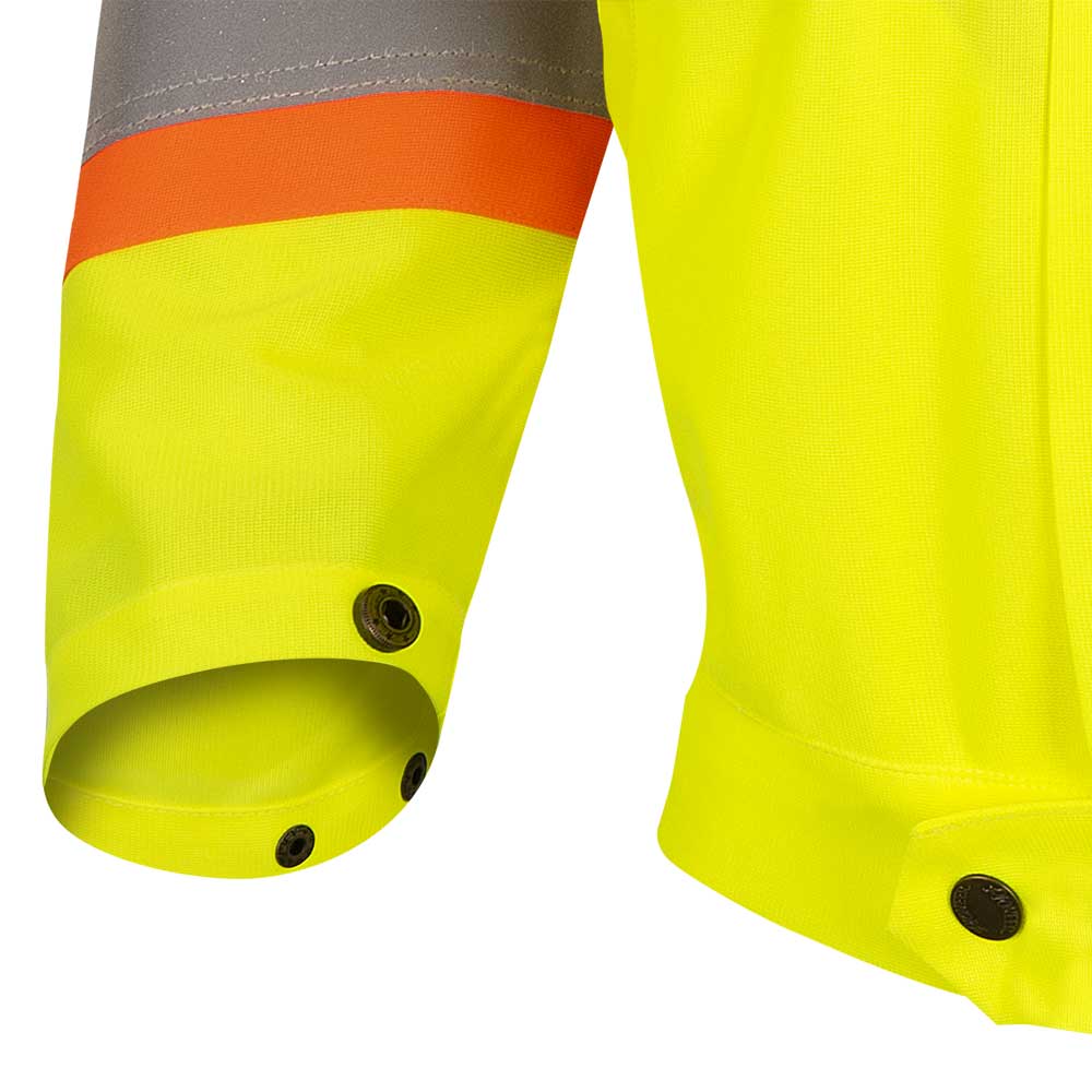 Manteau de s&eacute;curit&eacute; routi&egrave;re haute visibilit&eacute; pour femme - Jaune/vert haute visibilit&eacute; - TG photo du produit