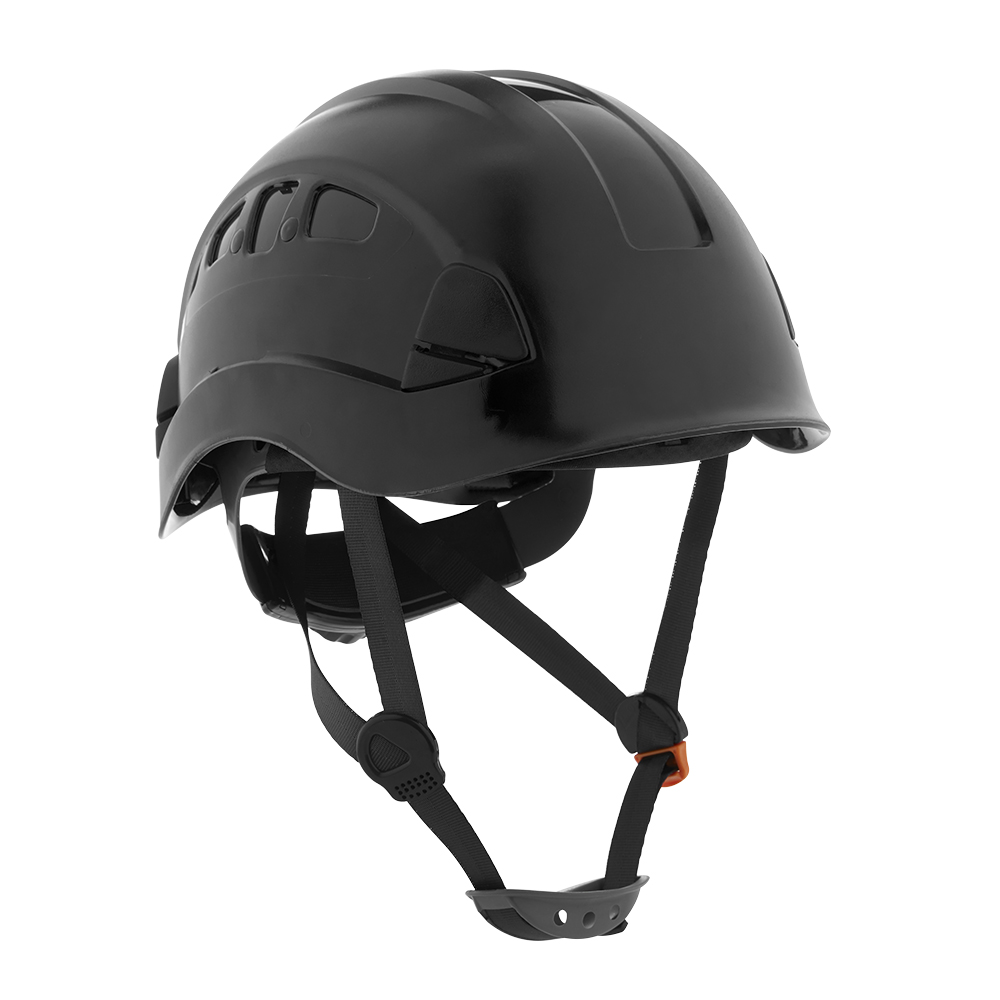 CH400 Climbing Industrial Hard Hat, Vented, Black product photo