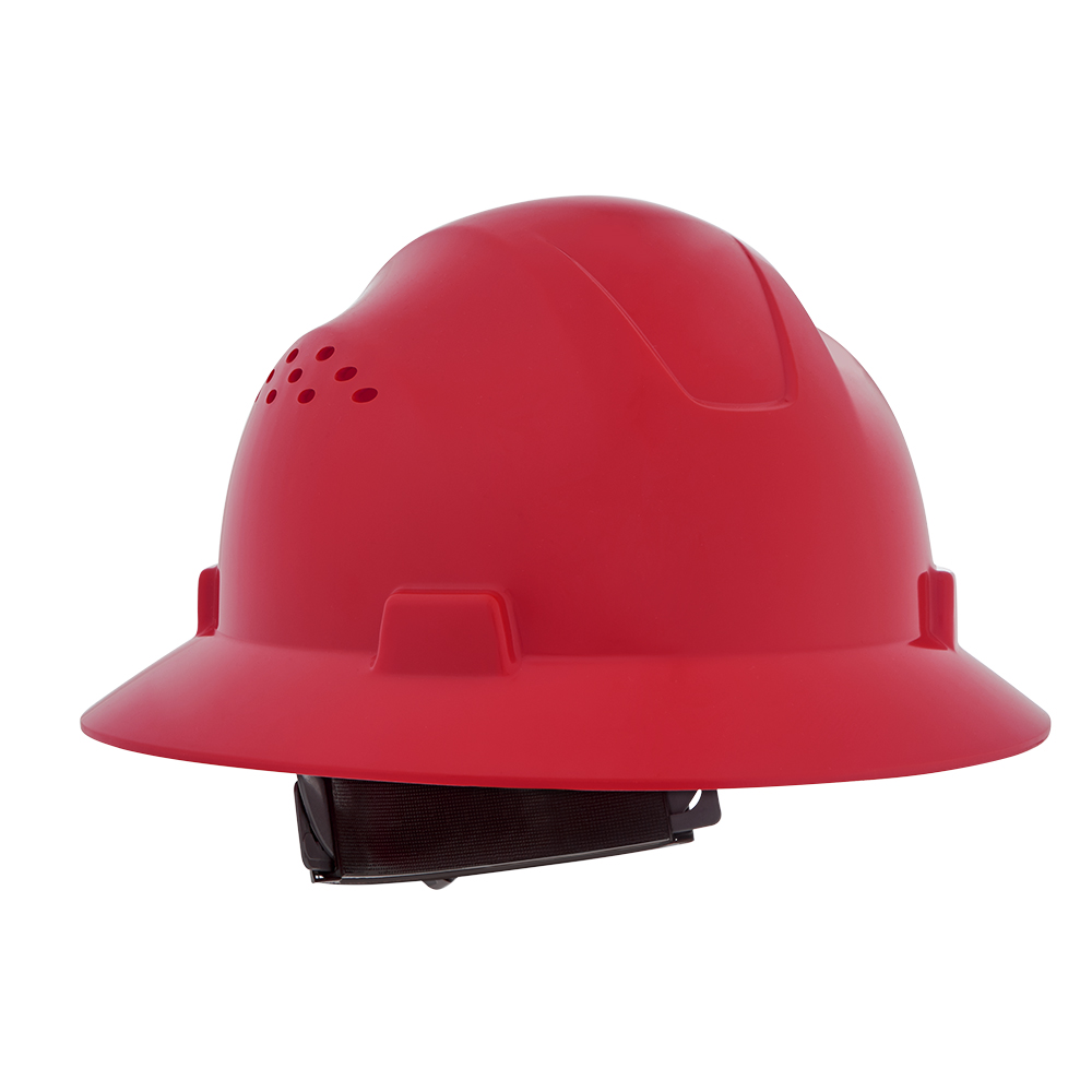 Advantage Full Brim Hard Hat - Vented - Red product photo