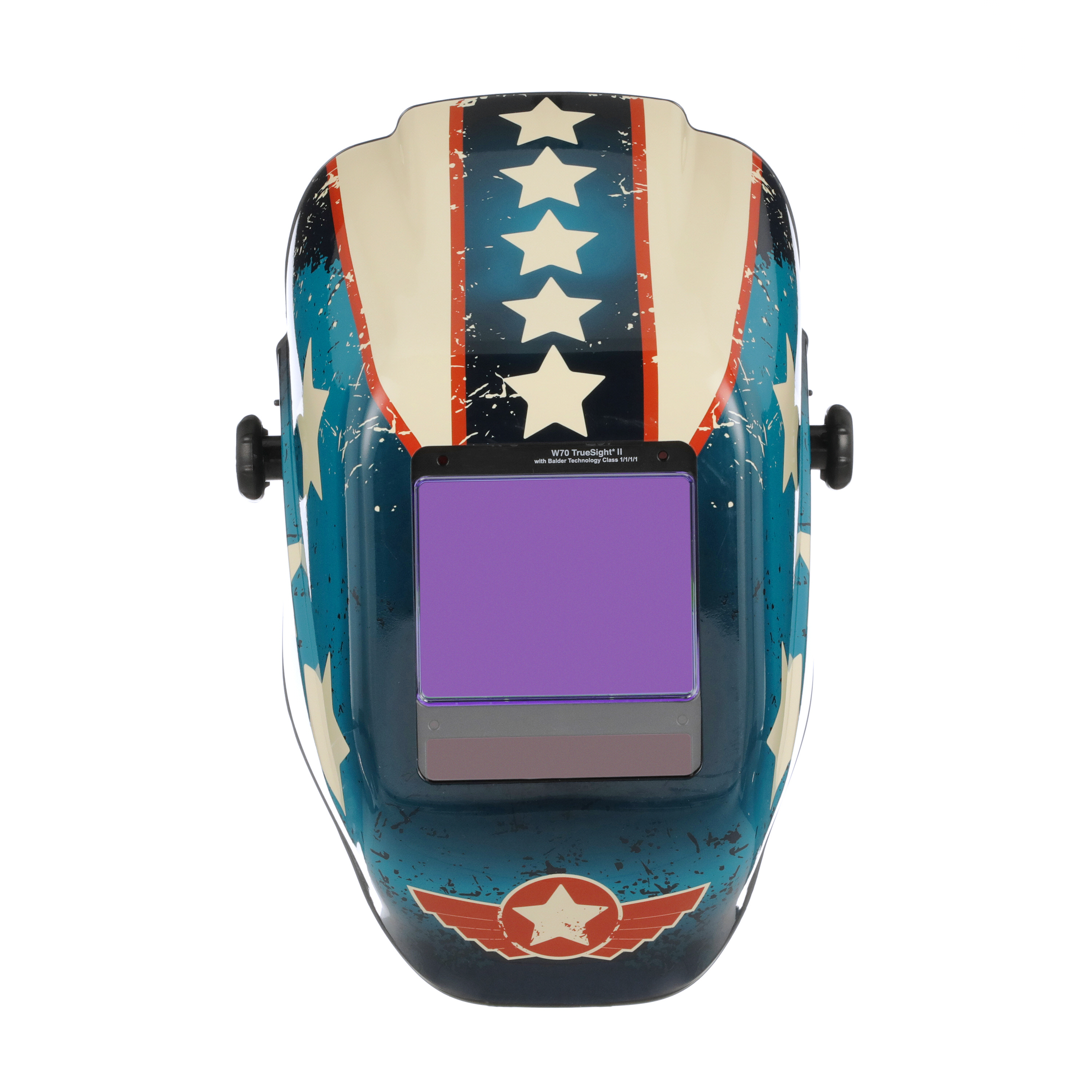 HLX Welding Helmet - TrueSight II Digital ADF - Stars and Scars product photo