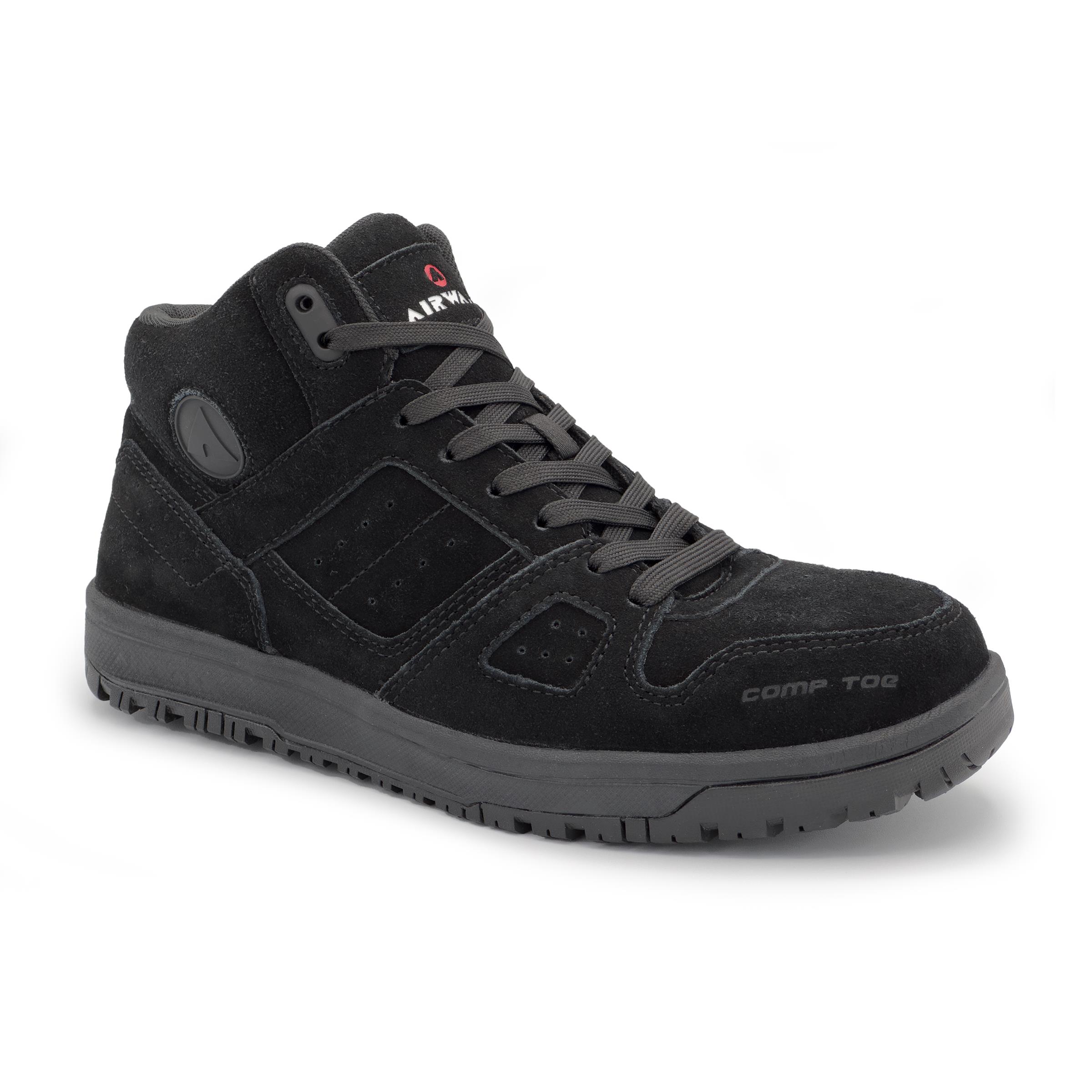 AIRWALK MEN'S MONGO MID BLACK/BLACK CT EH product photo