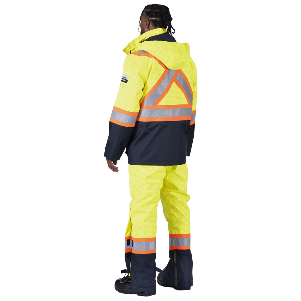 Defender® FR/ARC/Antistatic 300D Oxford Trilaminate Safety Jacket – Hi ...