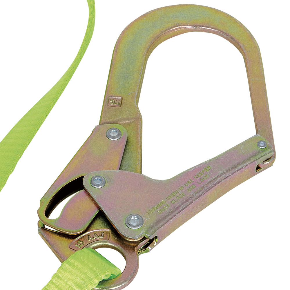 Webbing Restraint Lanyard - Body Snap/Anchor Form - 4 ft. product photo