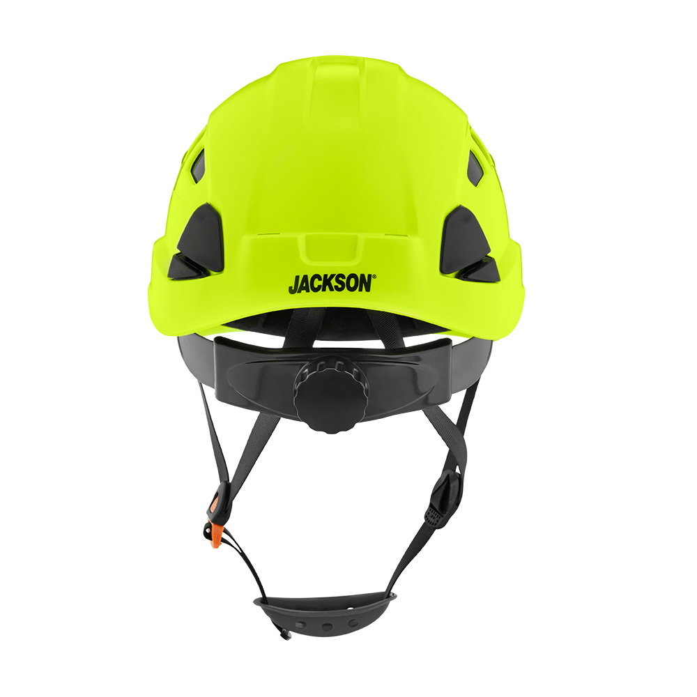 CH400 Climbing Industrial Hard Hat, Vented, Hi-Viz Green product photo