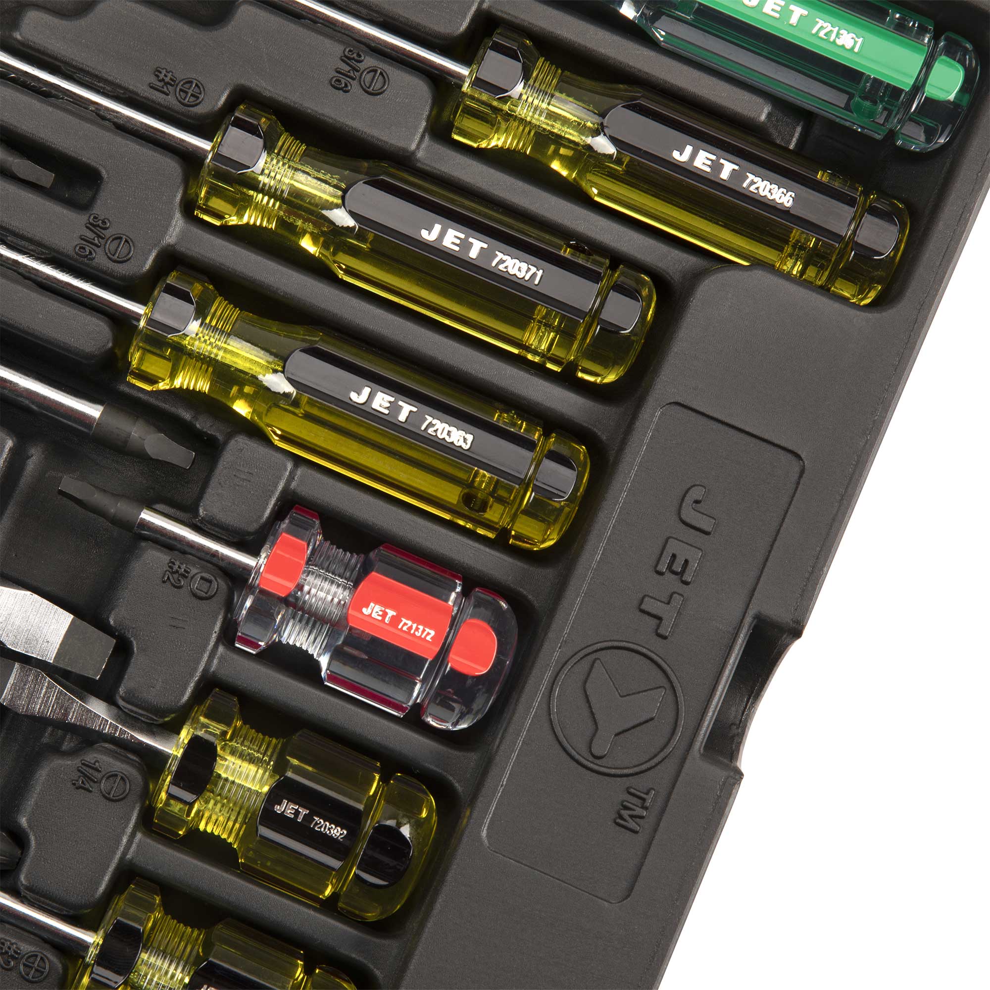 Jumbo Handle Screwdriver Set – 14 pc | 720507 | Screwdrivers | JET by ...