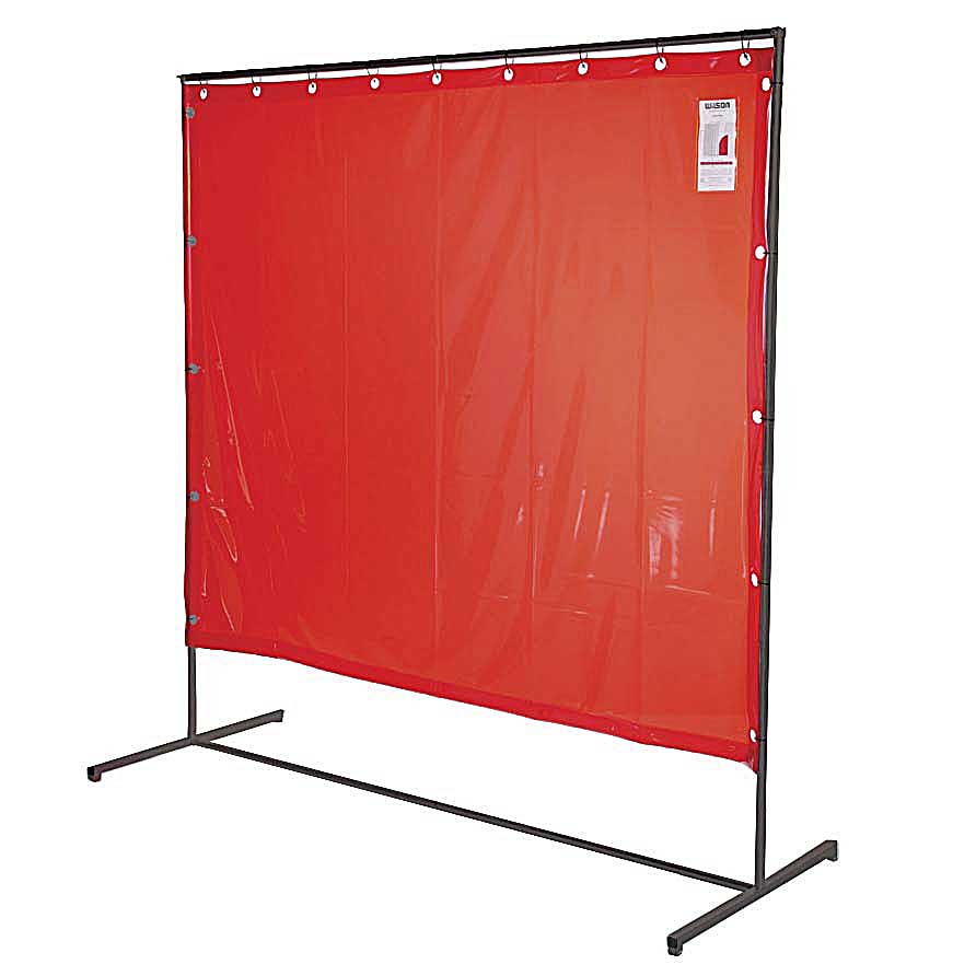 Stur-D-Screen Welding Safety Screen - Adjustable Panel - 6' x 6' - 6' x 8' product photo