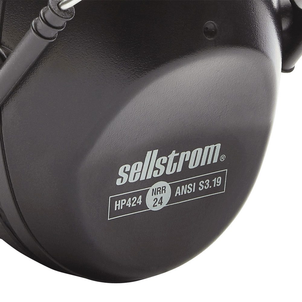 HP424 Premium Ear Muff – Black product photo